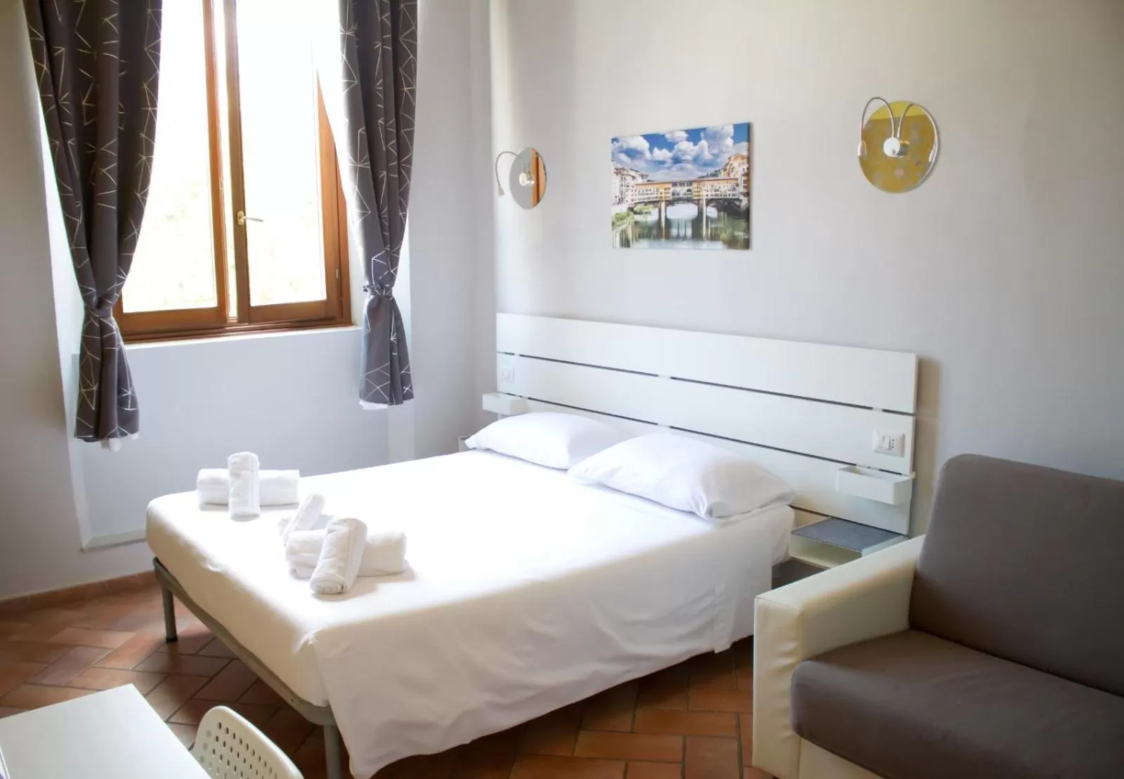 Bed in IL MERCATO CENTRALE B and B