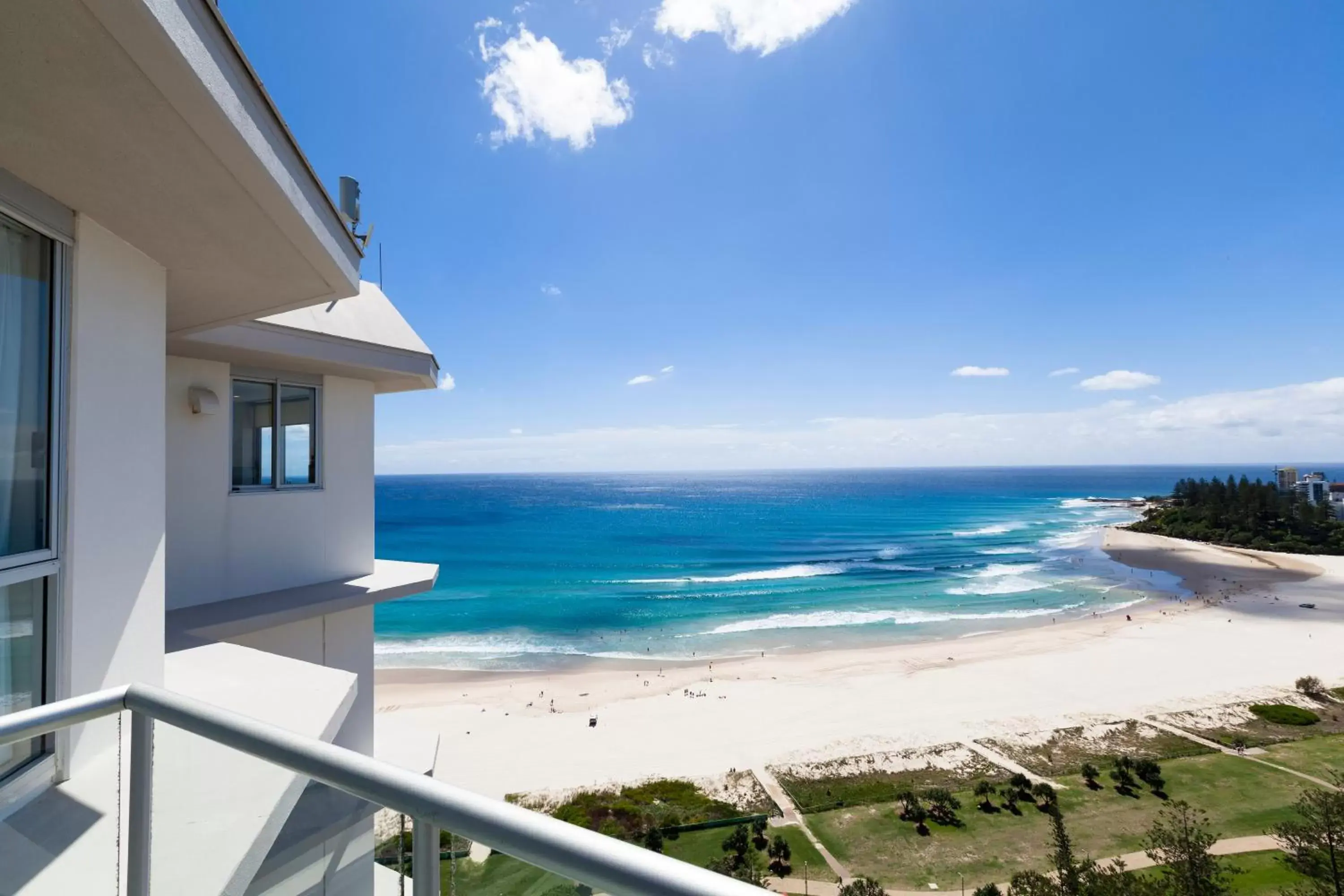 Beach, Sea View in Points North Apartments