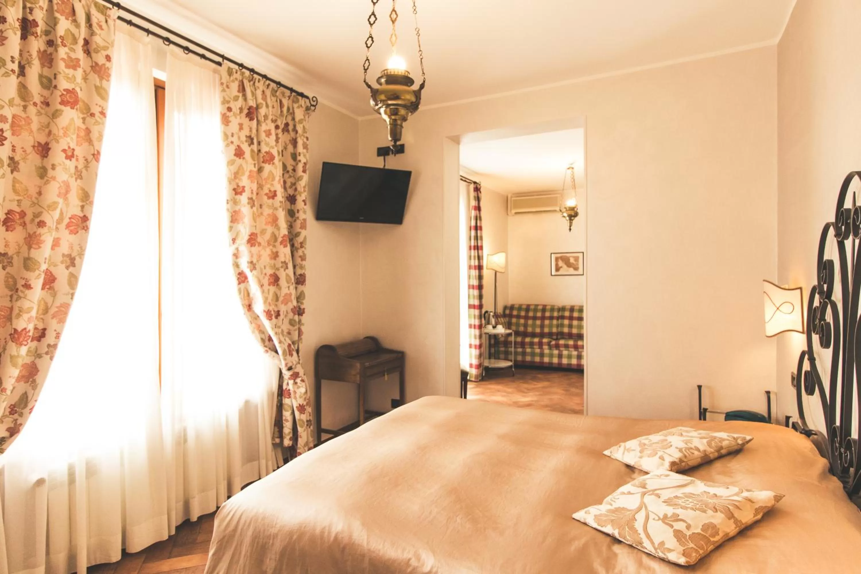 Bed in La Valletta Relais