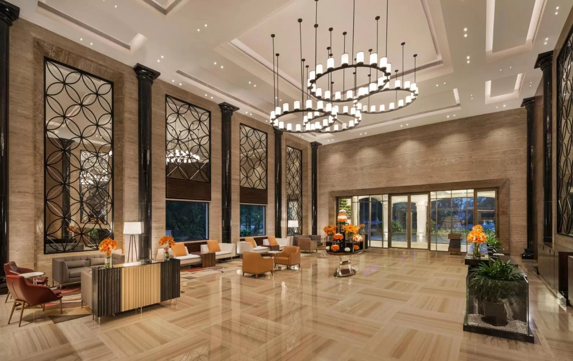 Lobby or reception in The Residency Towers Coimbatore