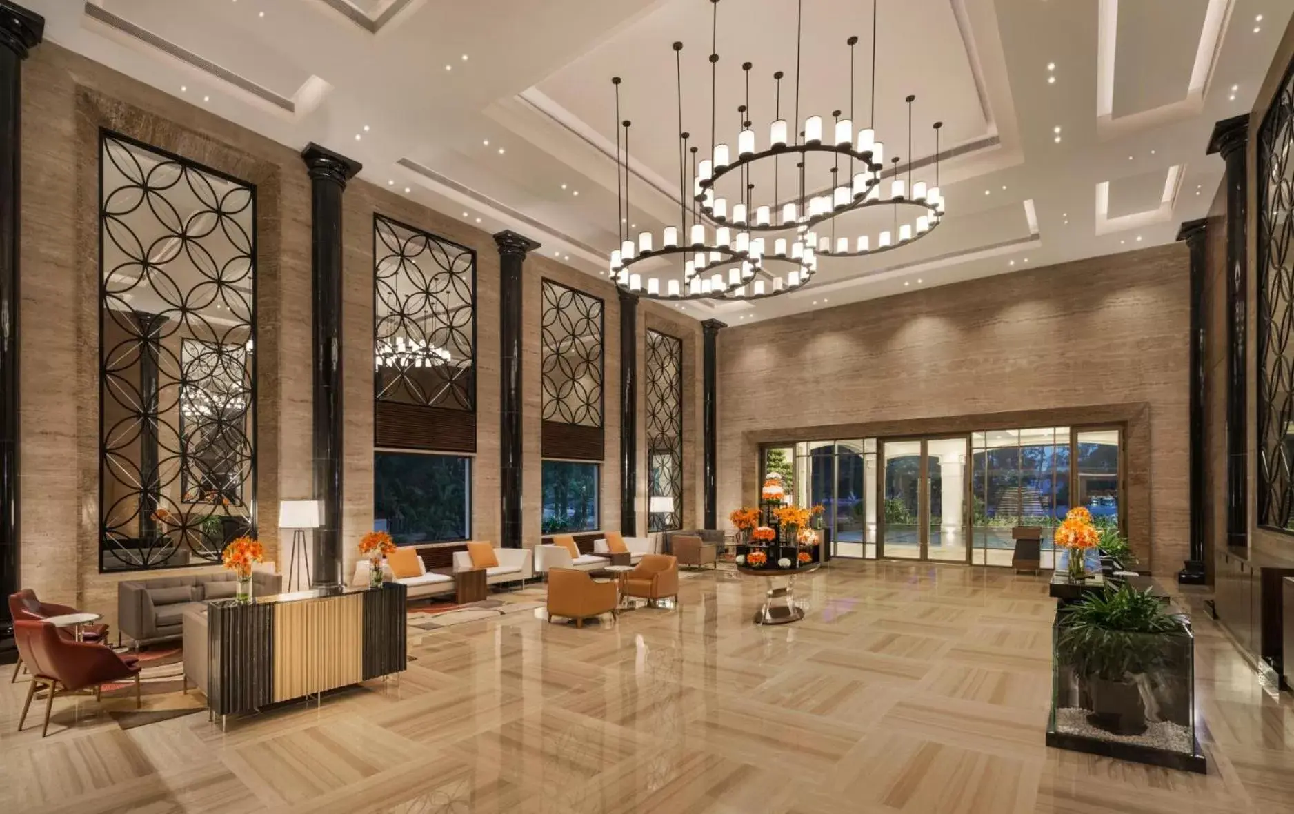 Lobby or reception in The Residency Towers Coimbatore Lobby or reception in The Residency Towers Coimbatore