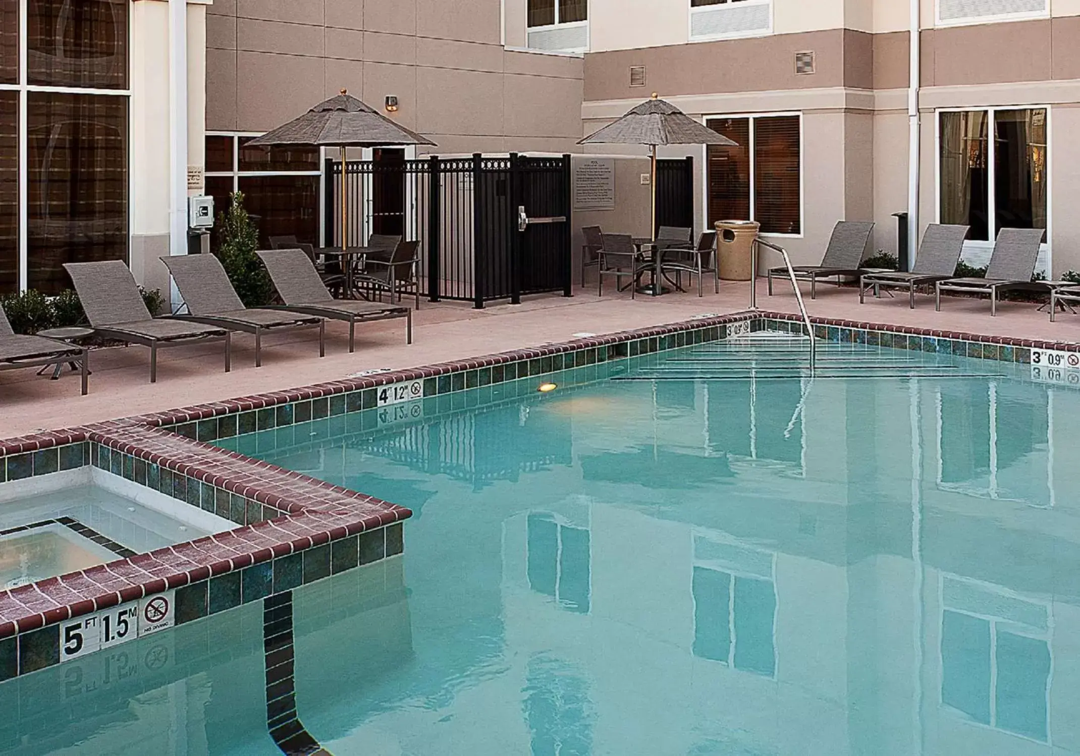 Pool view, Swimming Pool in Hilton Garden Inn El Paso Airport