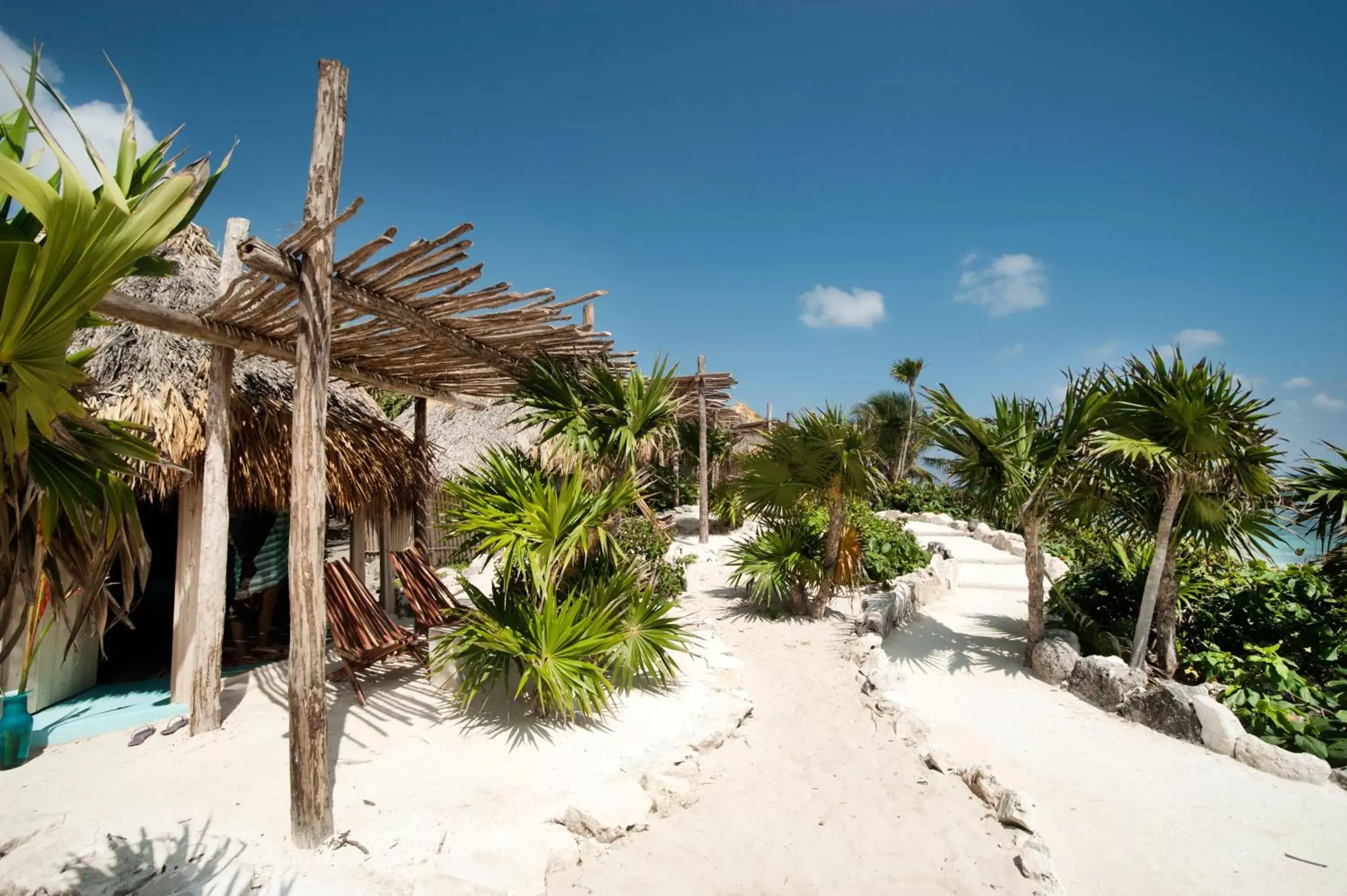 Facade/entrance in Papaya Playa Project