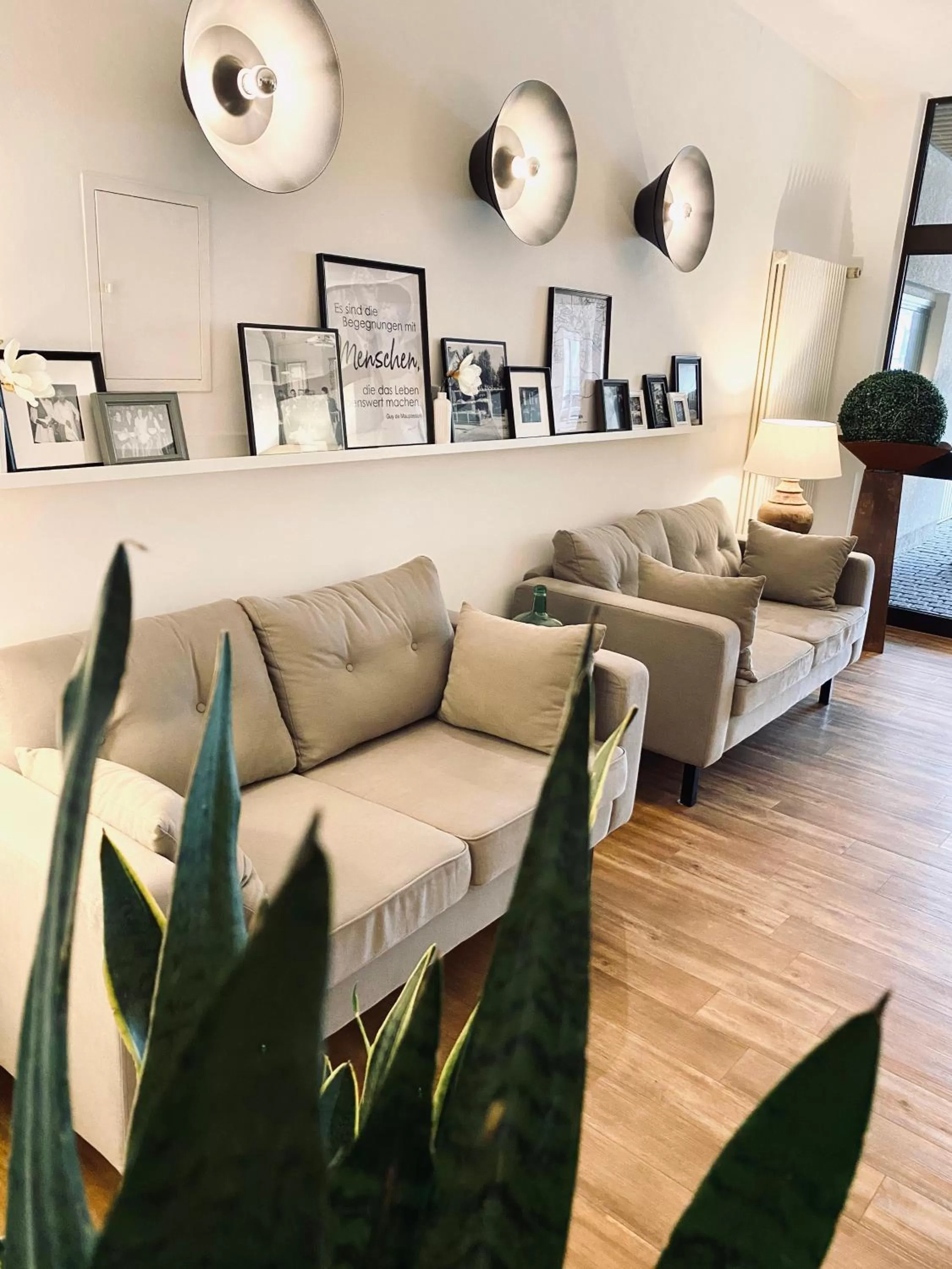 Lobby or reception in Hotel Deutsches Haus