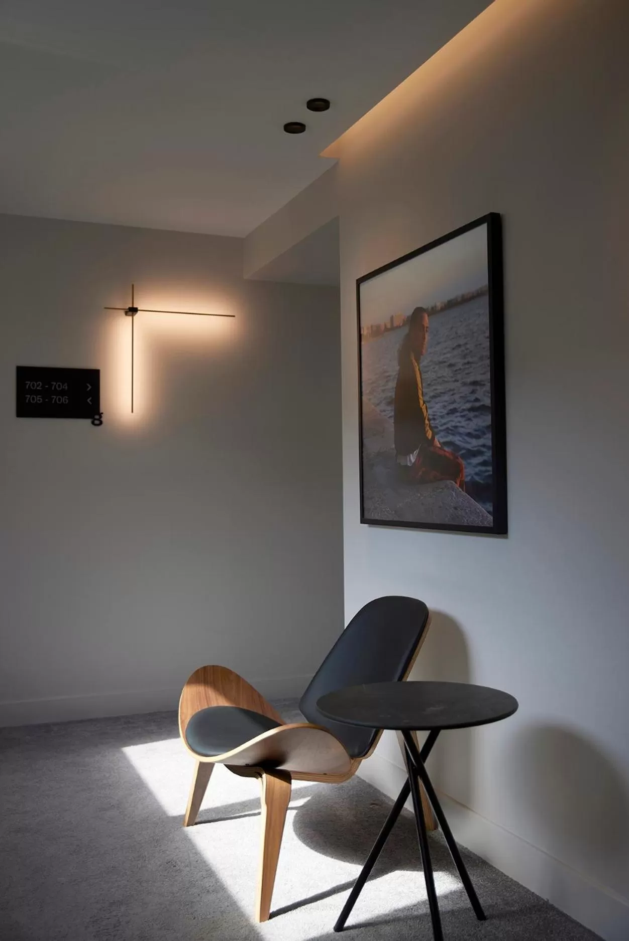 Decorative detail in Teight Hotel