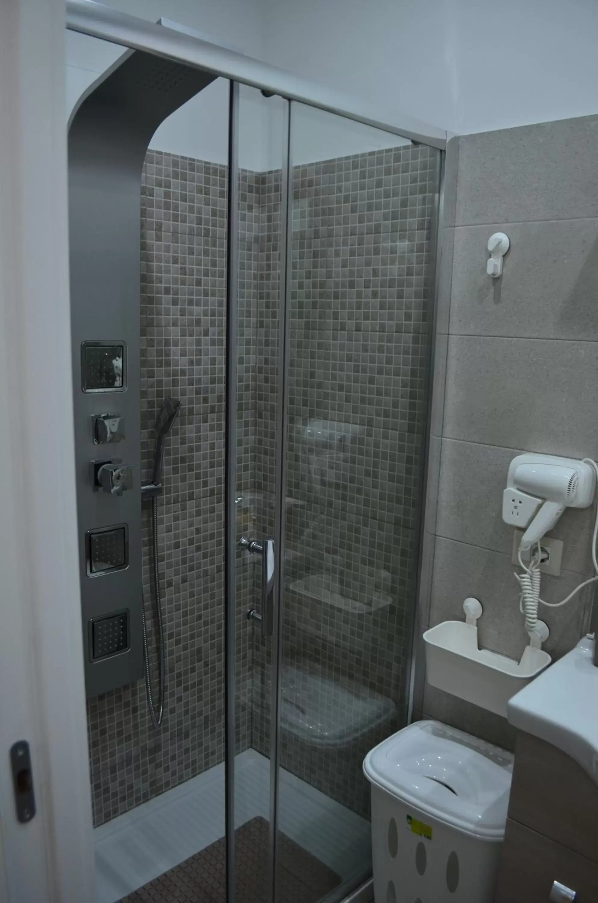 Shower, Bathroom in Villa longardi
