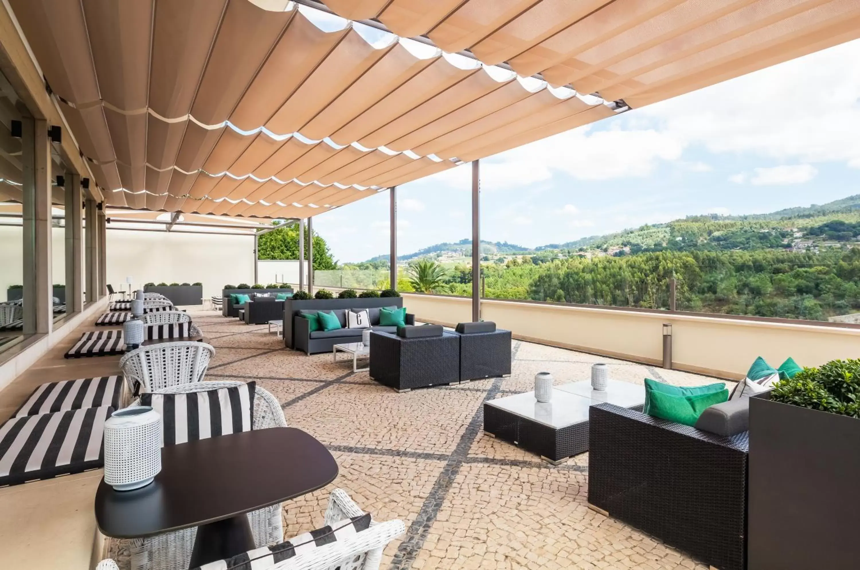 Balcony/Terrace in Cidnay Santo Tirso - Charming Hotel & Executive Center