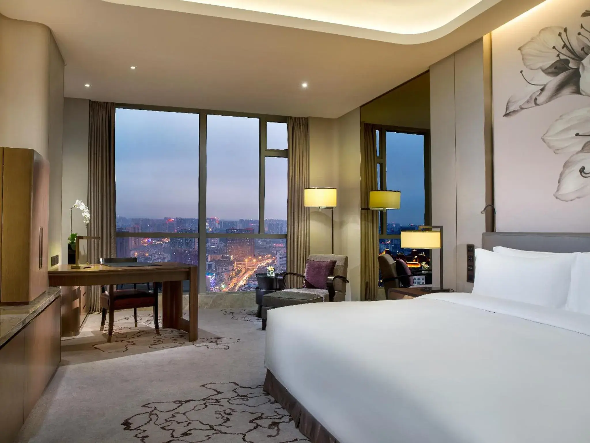 City view in Kempinski Hotel Changsha