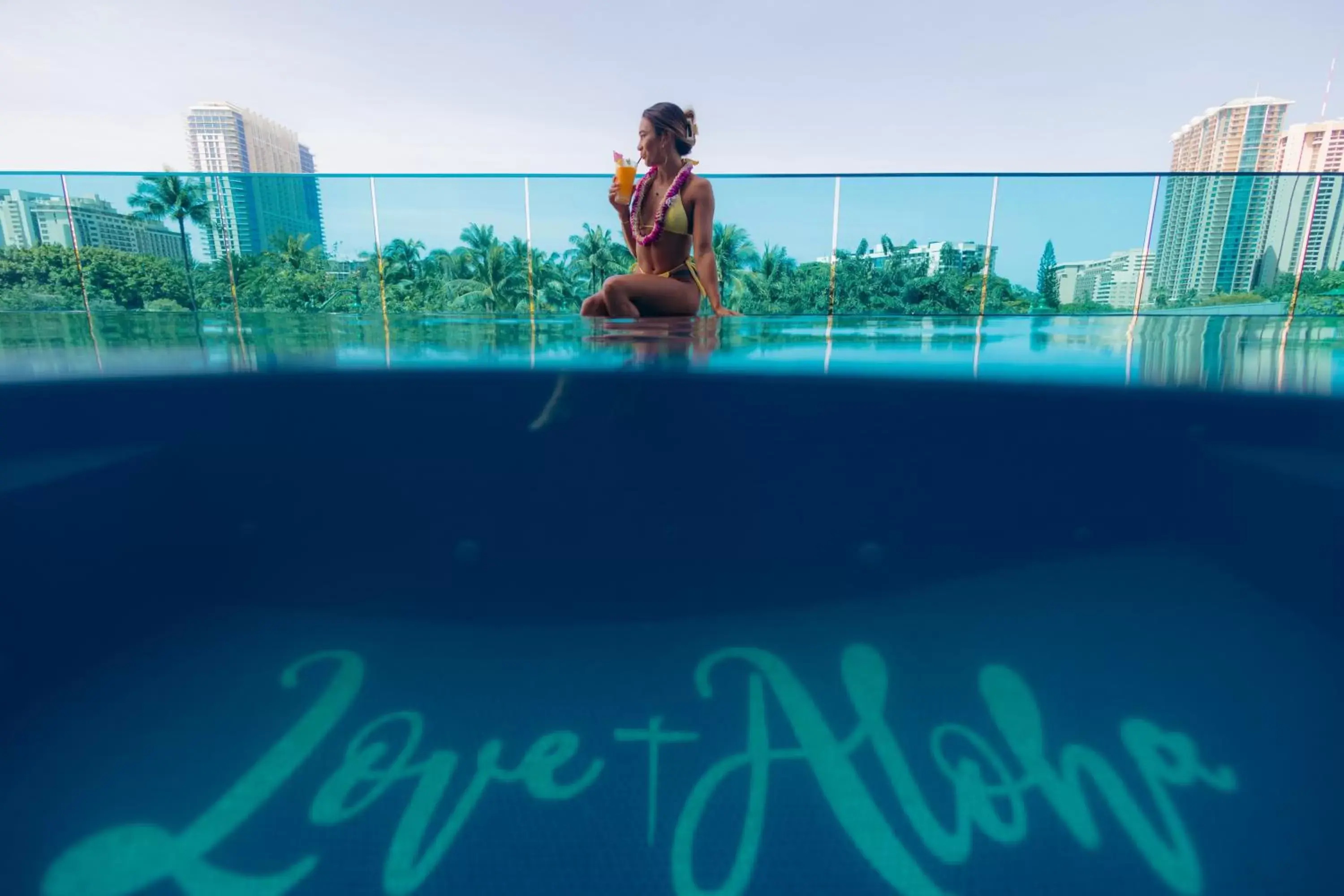 Pool view, Swimming Pool in Hotel La Croix