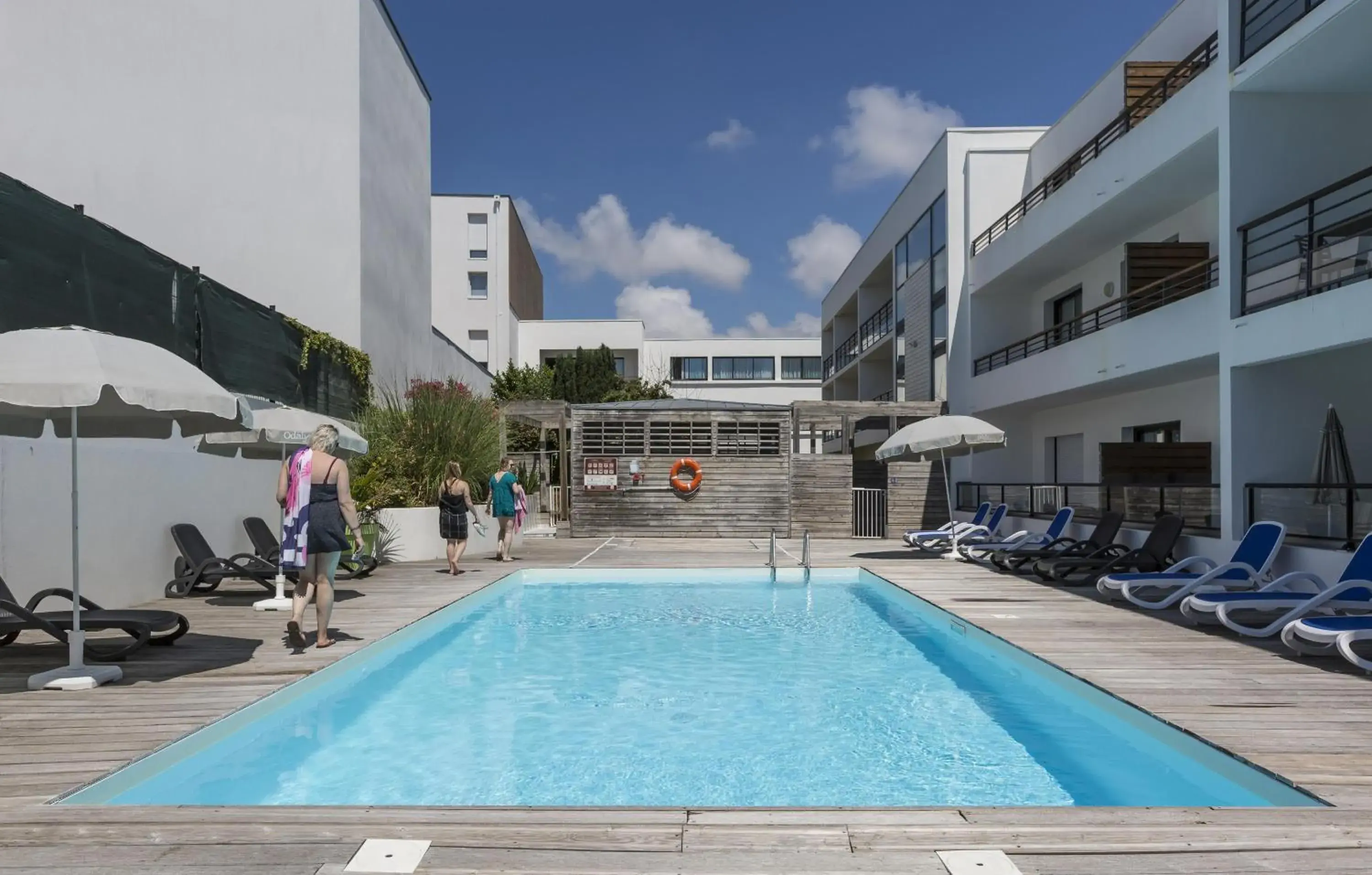 Swimming Pool in Appart'hÃ´tel Odalys Archipel