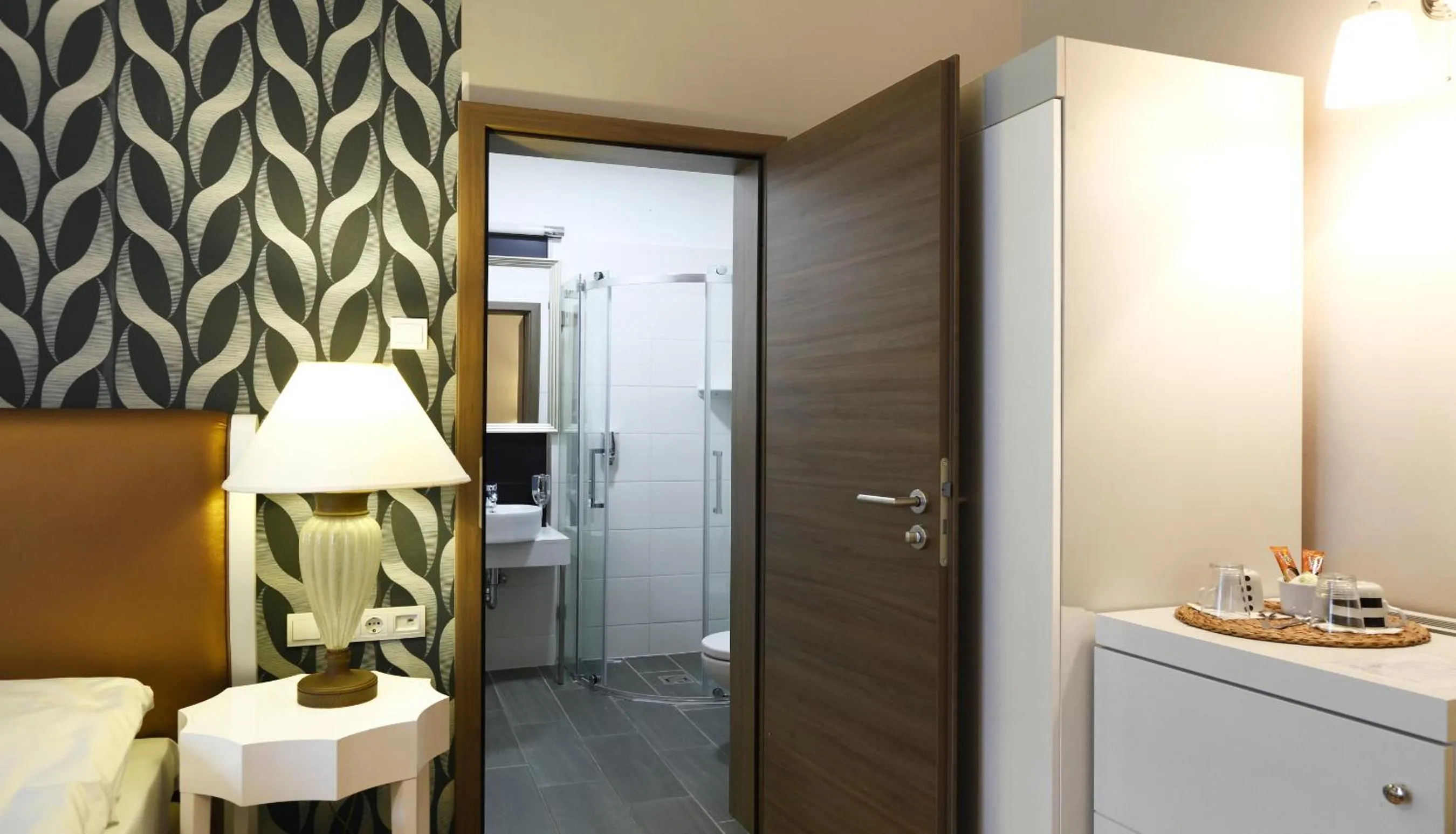 Decorative detail in House Octogon