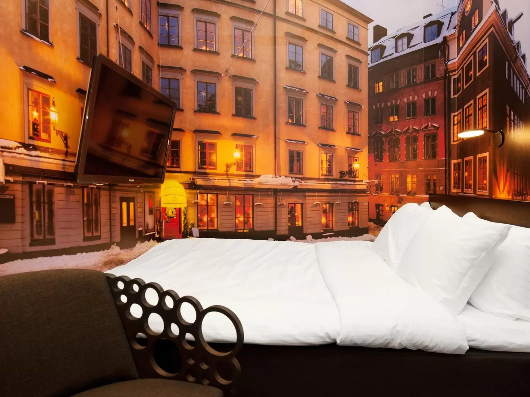 Bed in Hotel C Stockholm