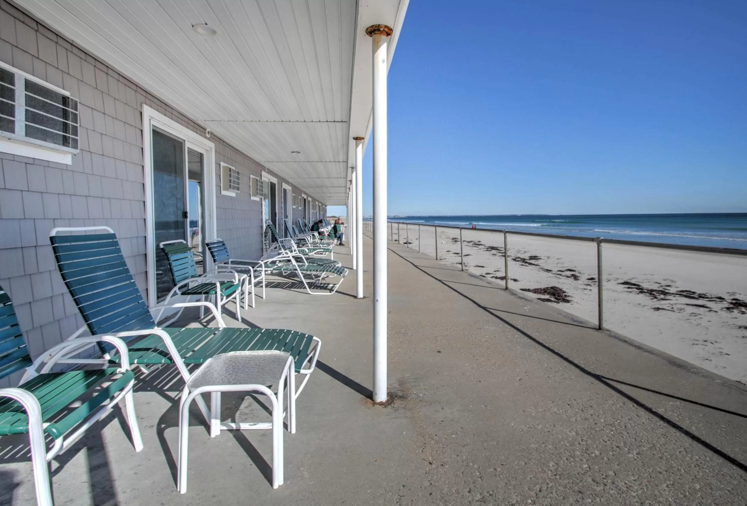 Balcony/Terrace in Norseman Resort on the Beach