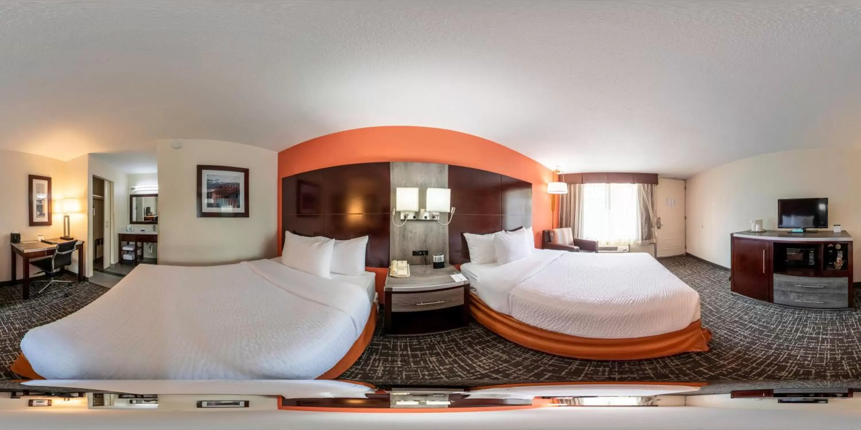 Bed in New Hope Inn & Suites