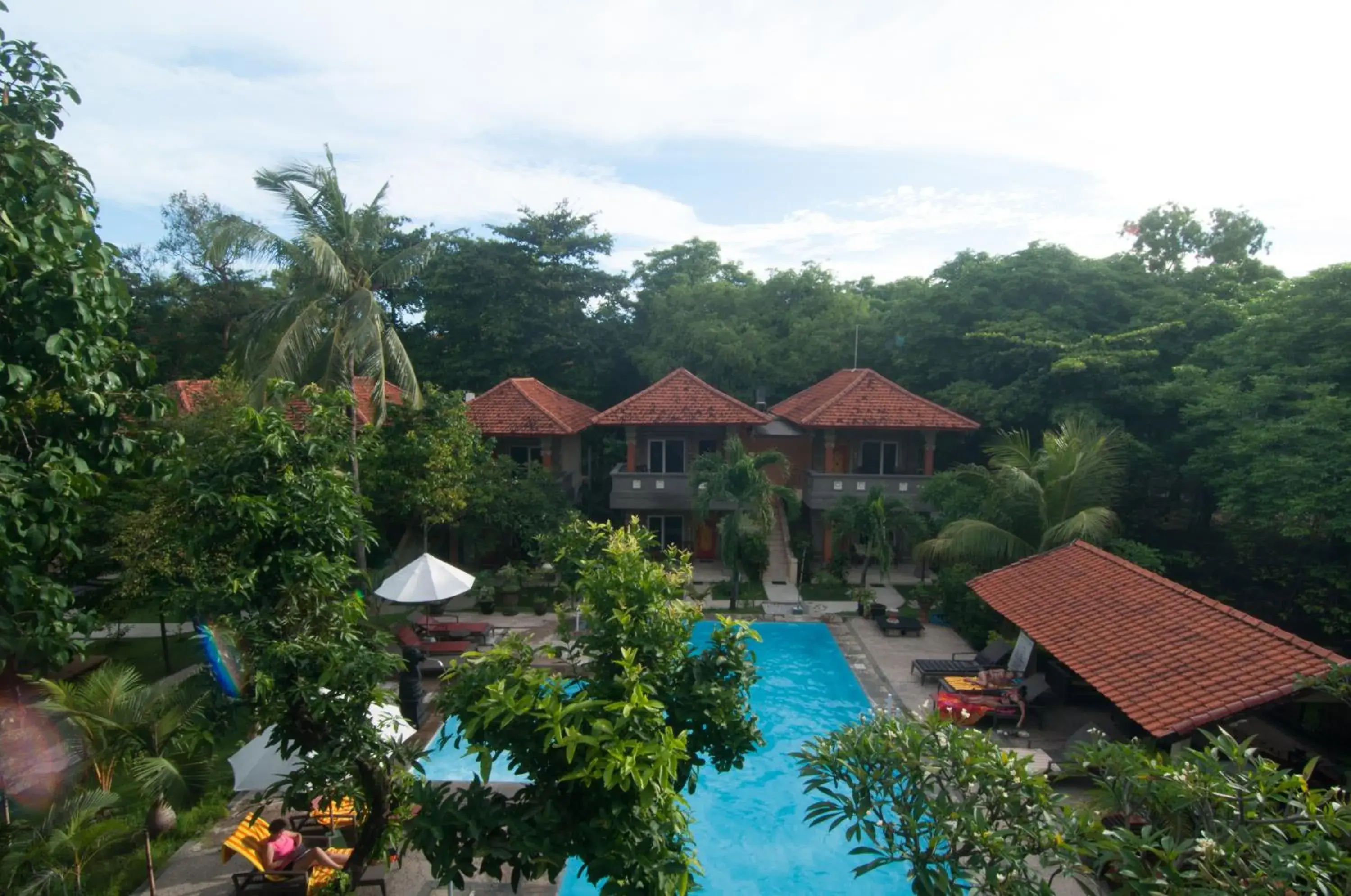 Pool View in Melasti Kuta Bungalows & Spa