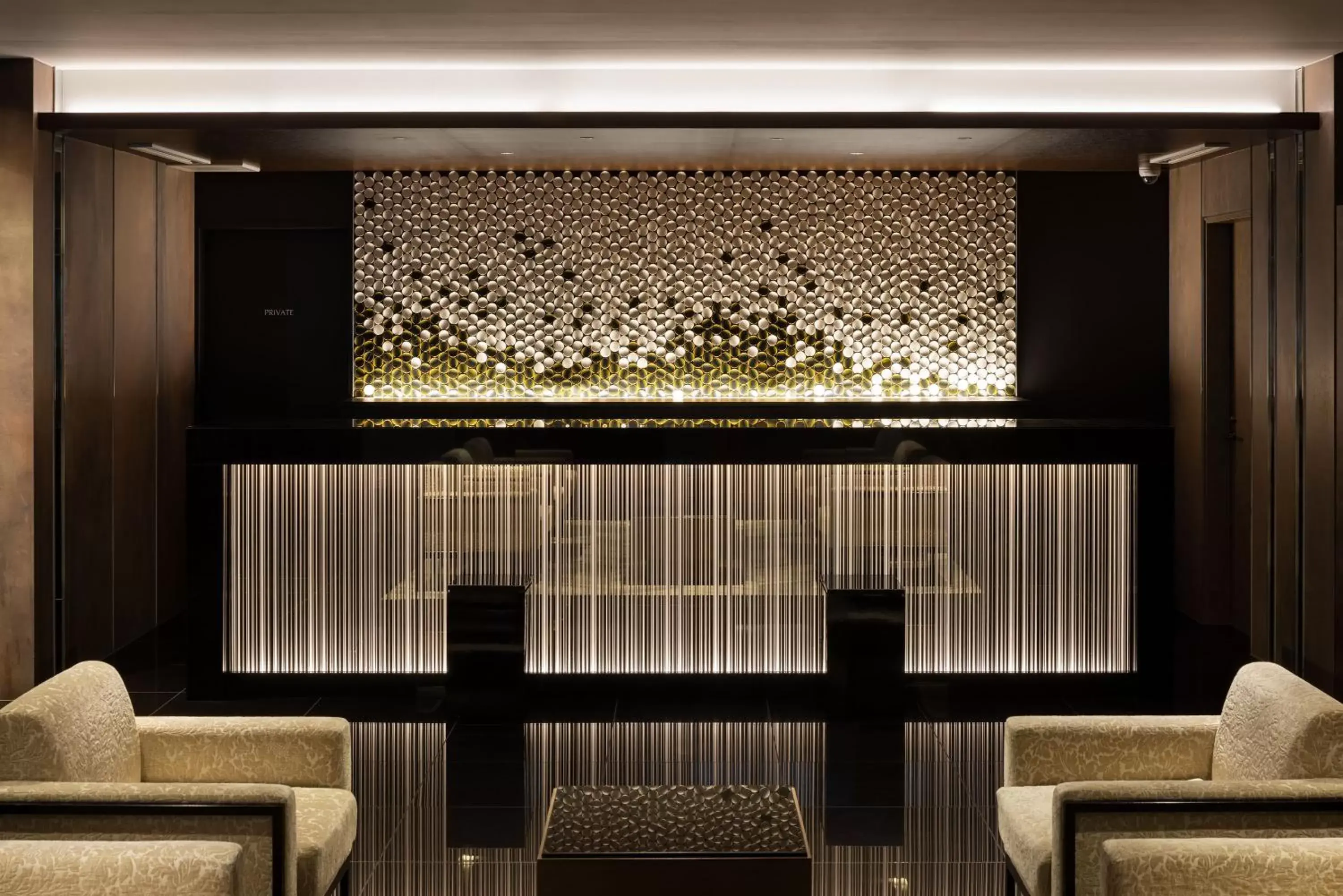 Lobby or reception in the b namba-kuromon Lobby or reception in the b namba-kuromon