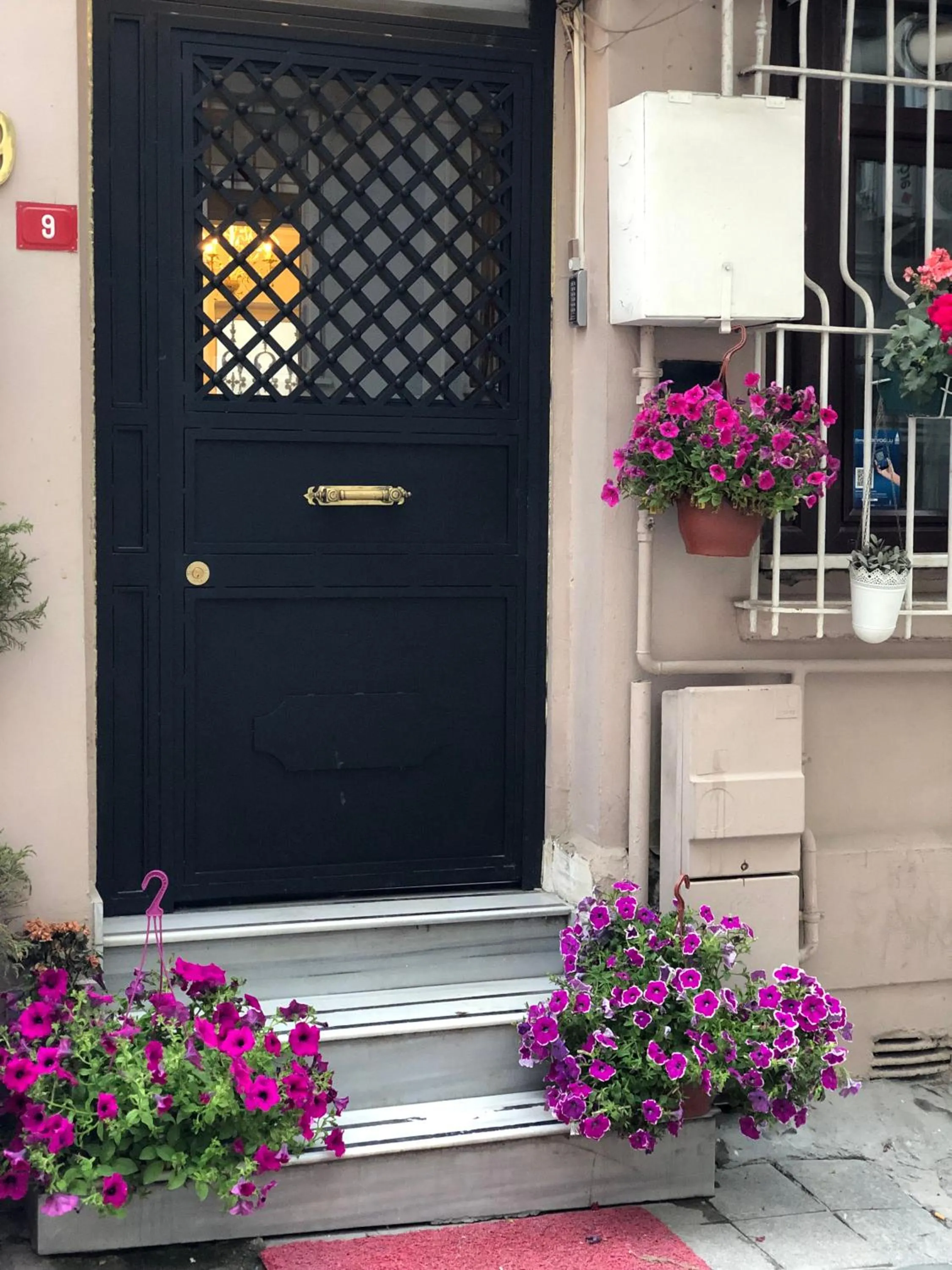 Facade/entrance in The House of Tulpan