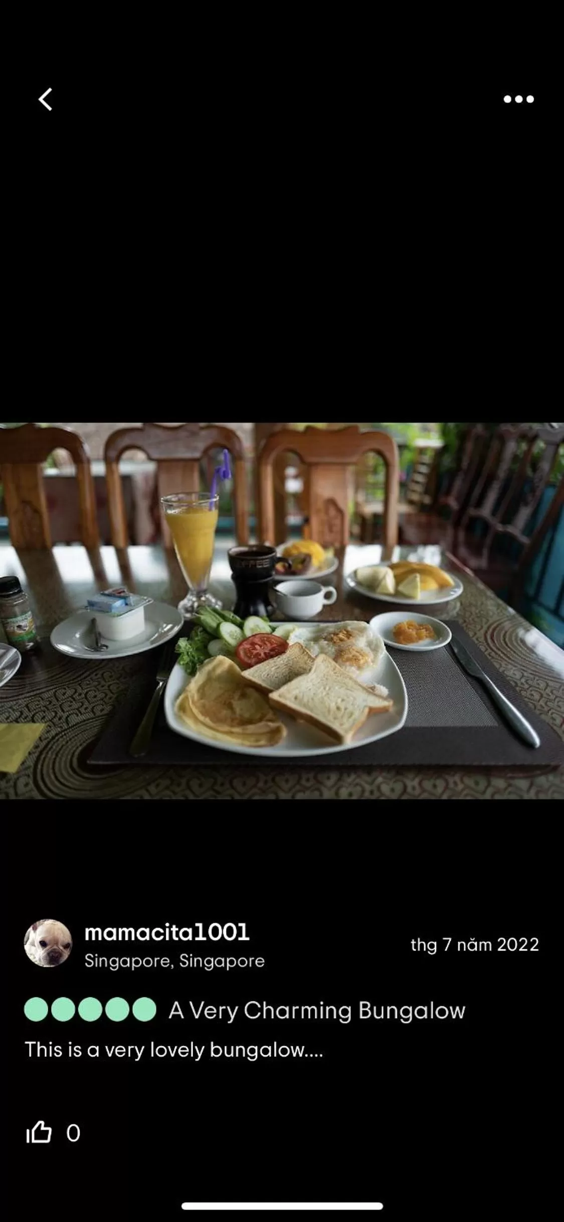 Restaurant/places to eat in Tam Coc Wonderland Bungalow