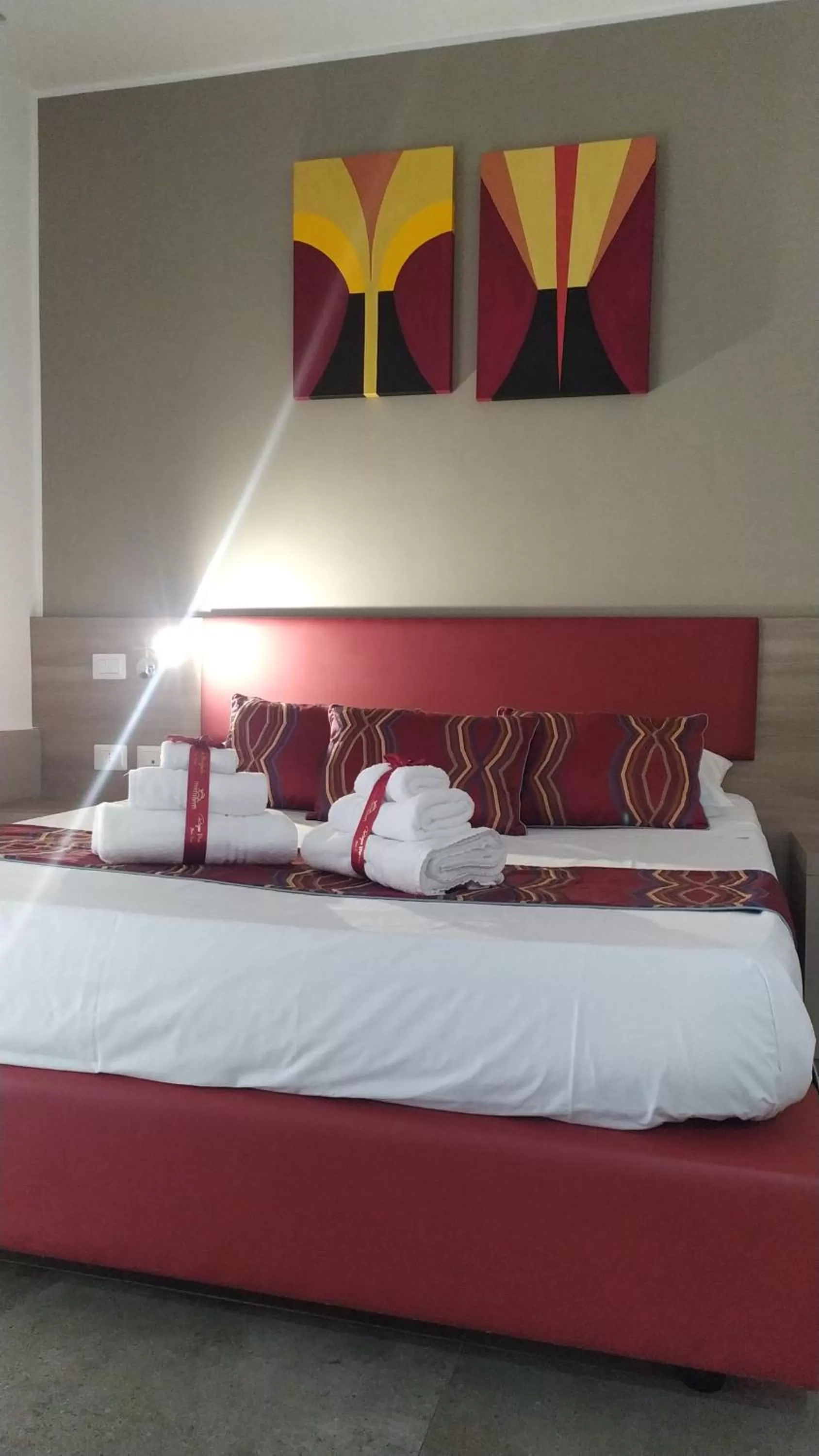 Bedroom, Bed in Regina Margherita Suite