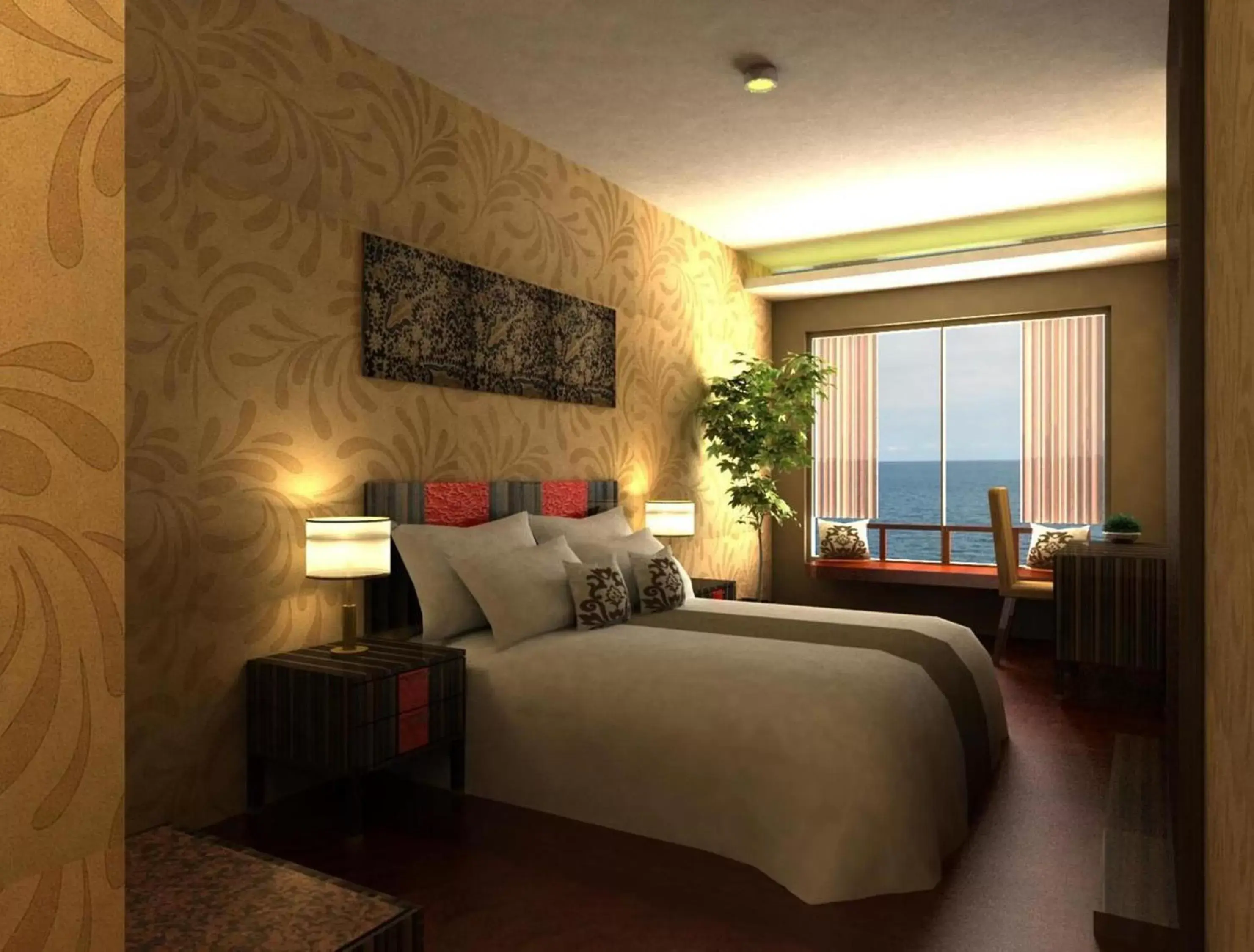 Bed in Lion Hotel & Plaza Manado Bed in Lion Hotel & Plaza Manado