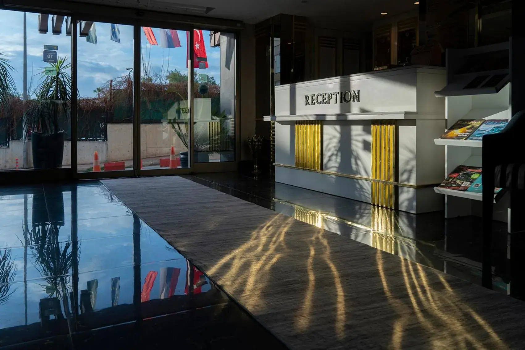 Lobby or reception in Sky Kamer Hotel Antalya