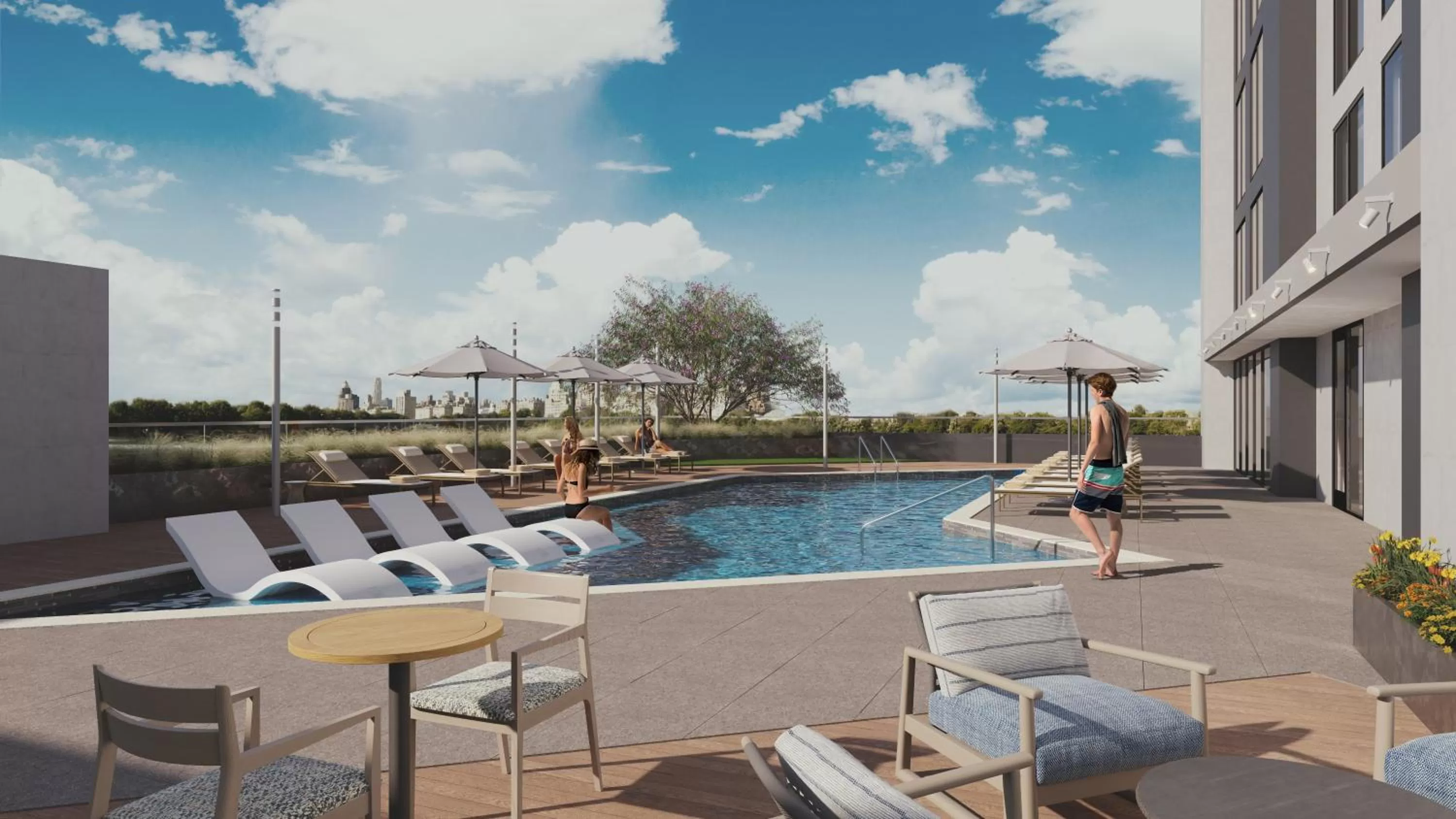 Swimming pool in Doubletree By Hilton Abilene Downtown Convention Center