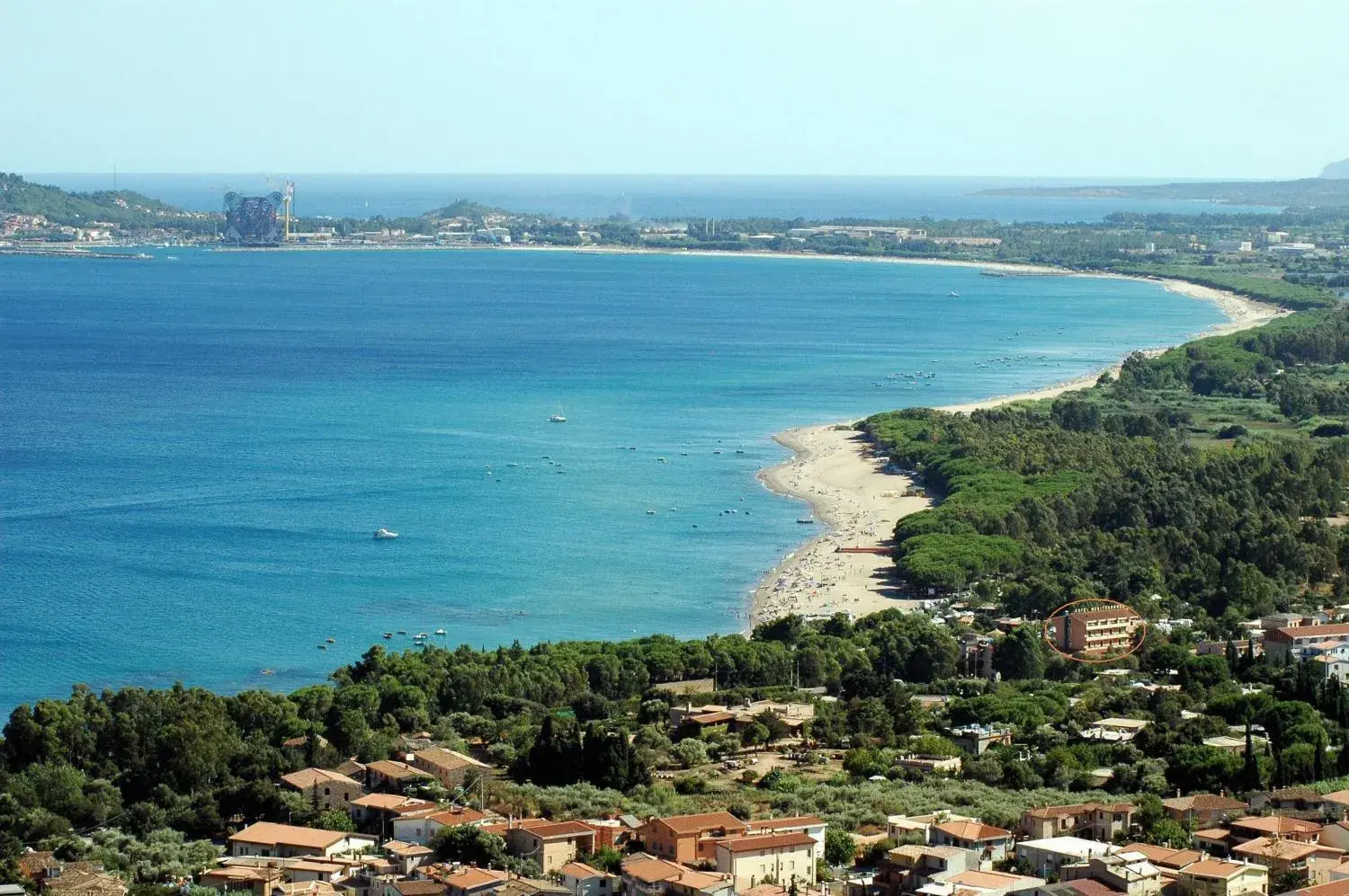 Area and facilities, Bird's-eye View in Hotel Mediterraneo