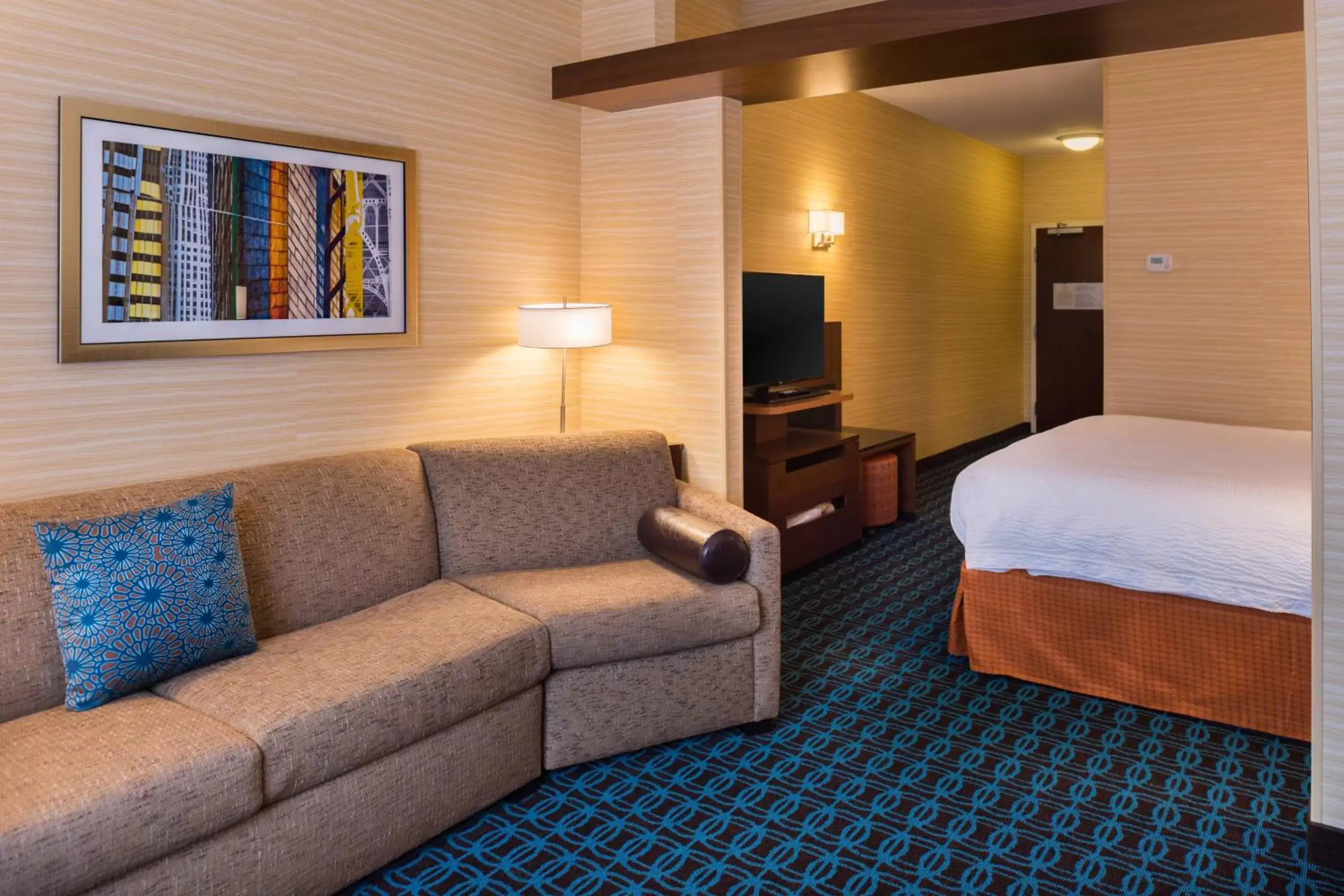 Bedroom in Fairfield Inn & Suites by Marriott Olean