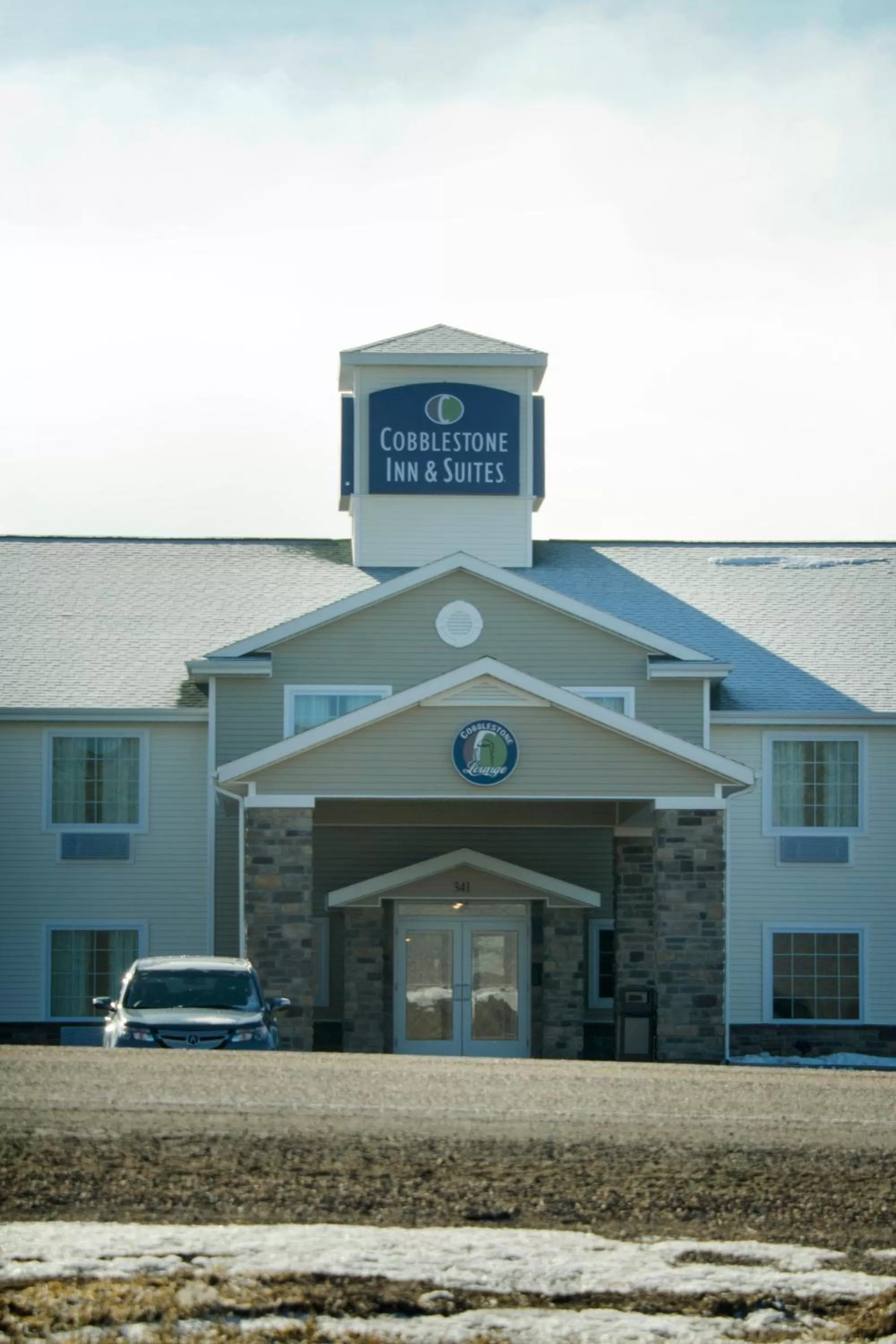 Facade/entrance in Cobblestone Inn & Suites - Soda Springs