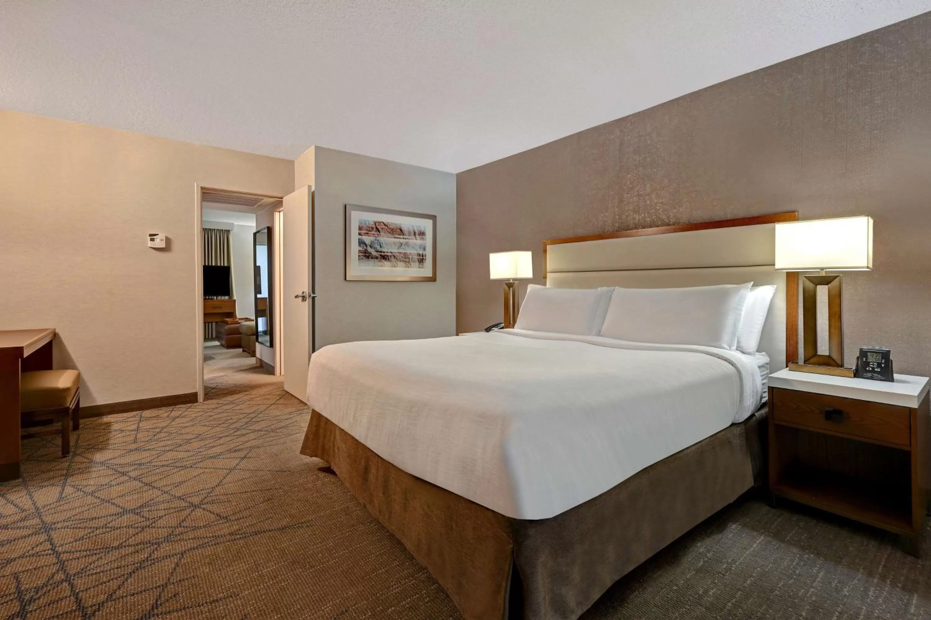 Bed in Embassy Suites by Hilton Colorado Springs