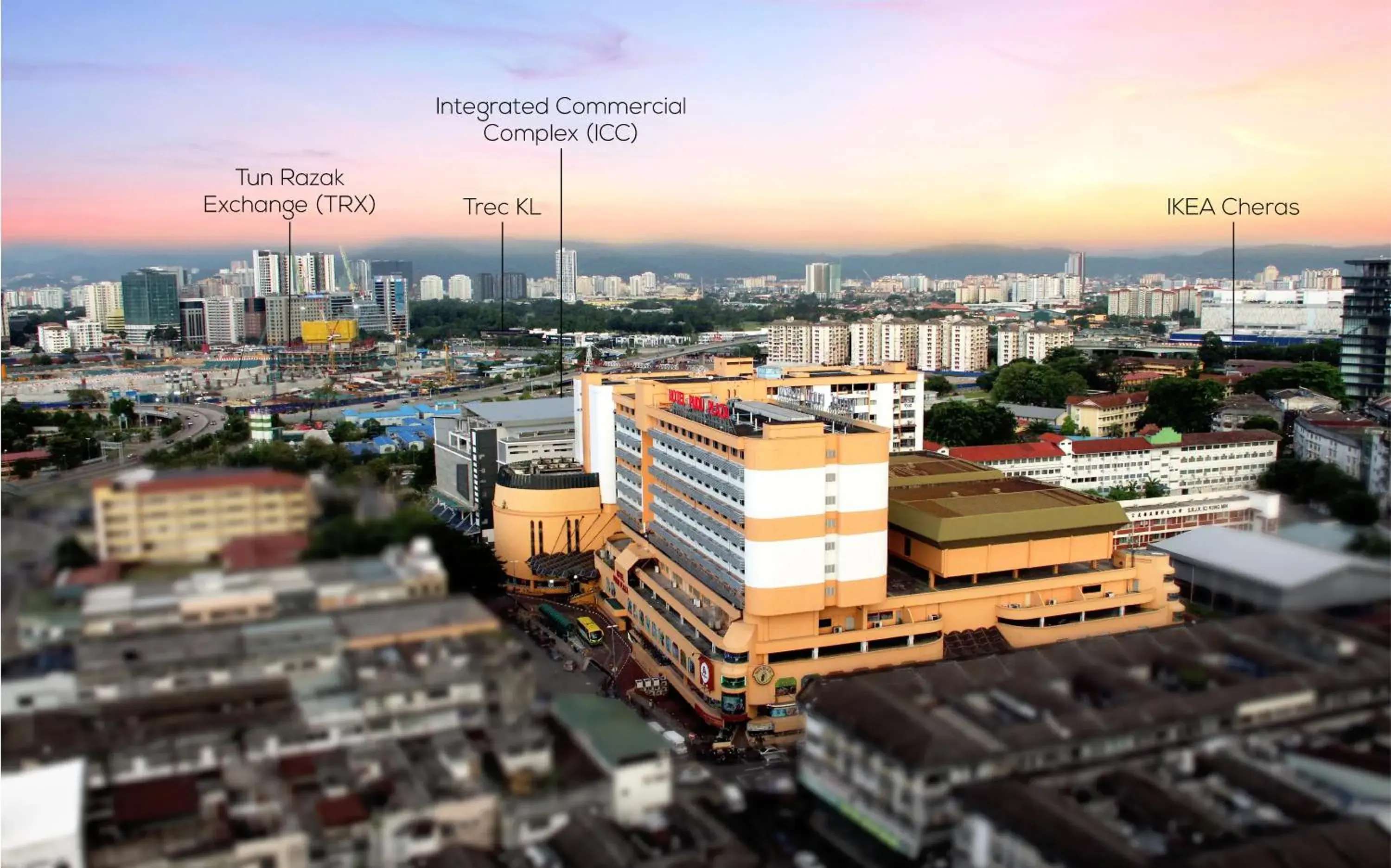 Property building in Hotel Pudu Plaza Kuala Lumpur