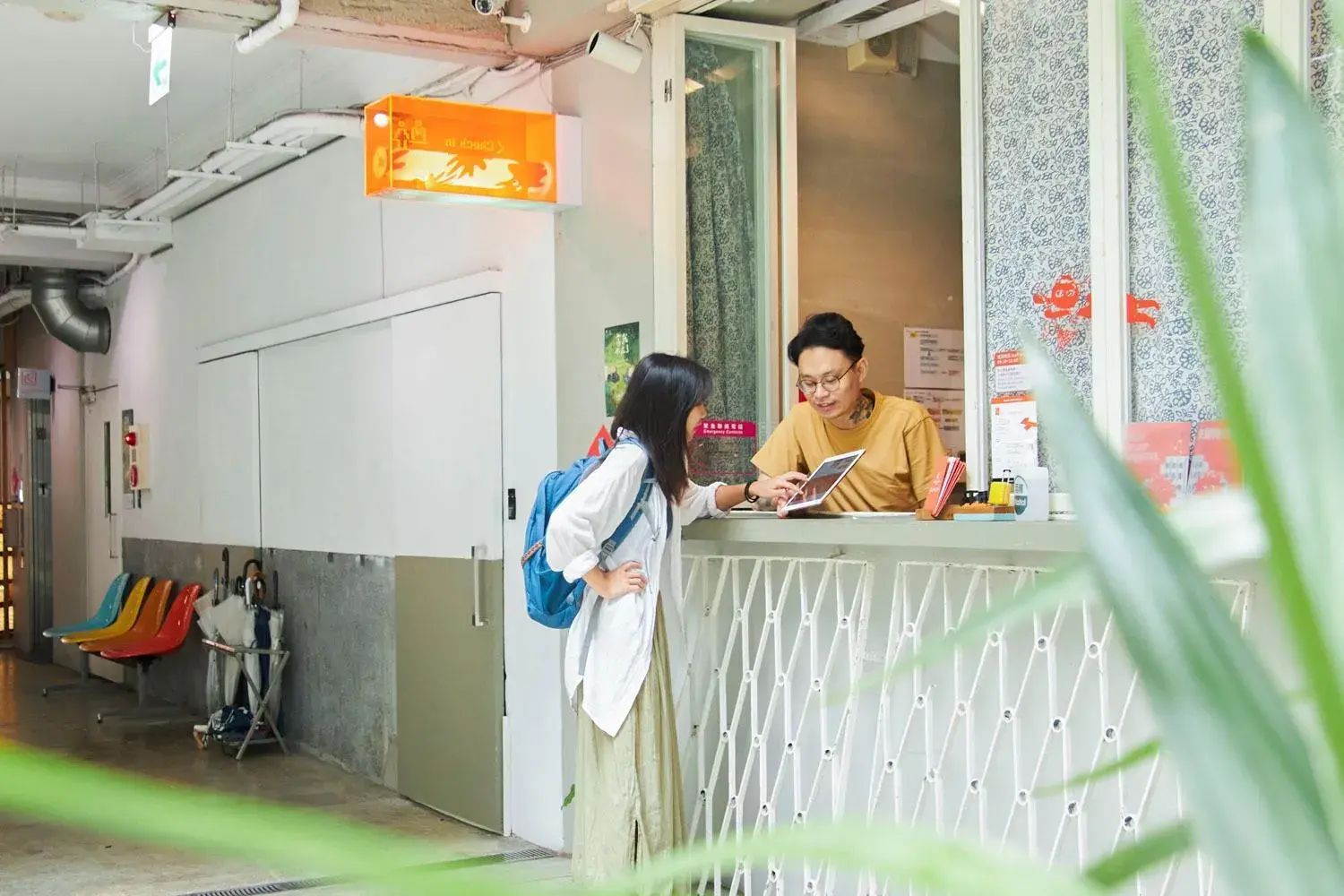 Lobby or reception in OwlStay Flip Flop Hostel - Garden Lobby or reception in OwlStay Flip Flop Hostel - Garden
