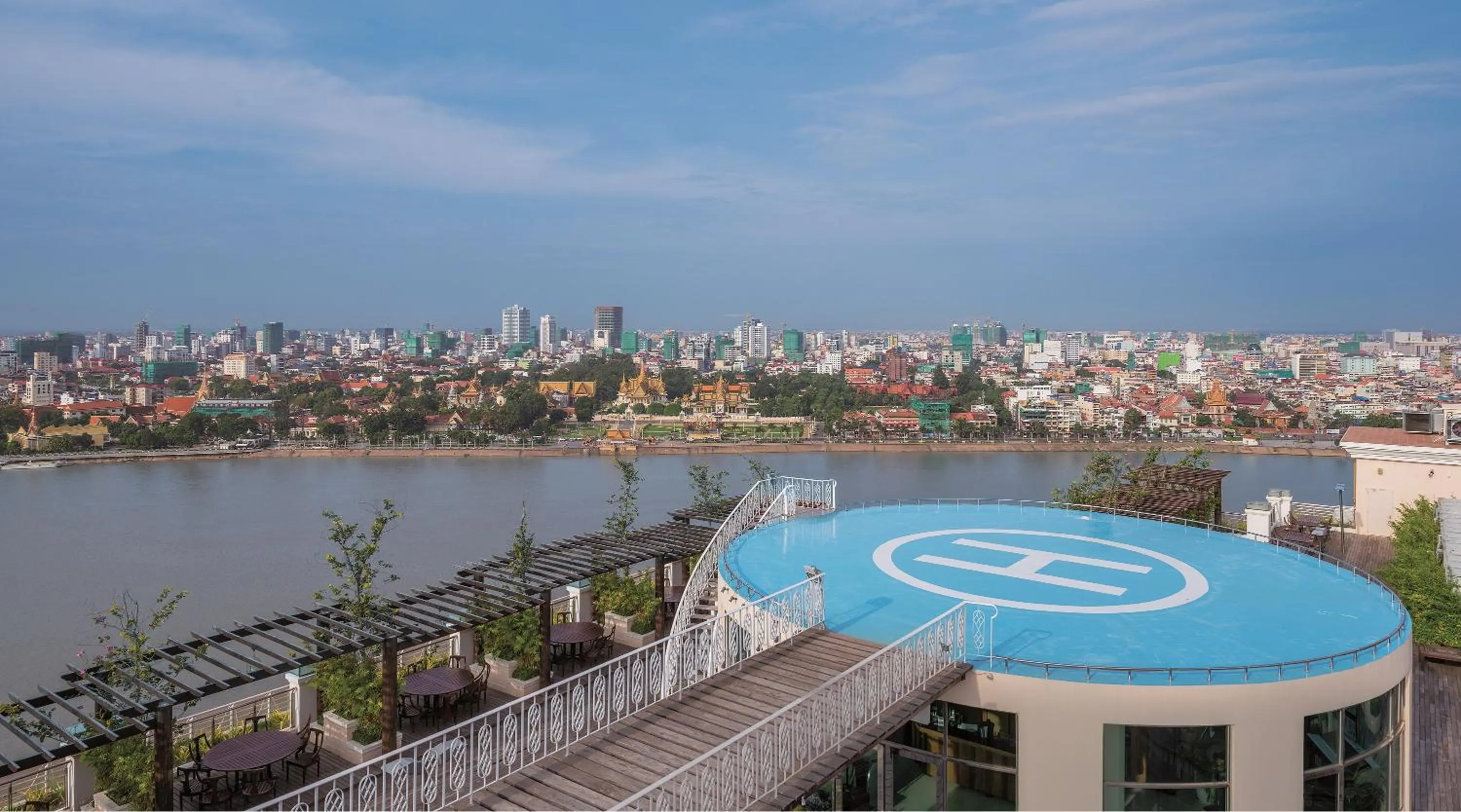 River view in Sokha Phnom Penh Residence