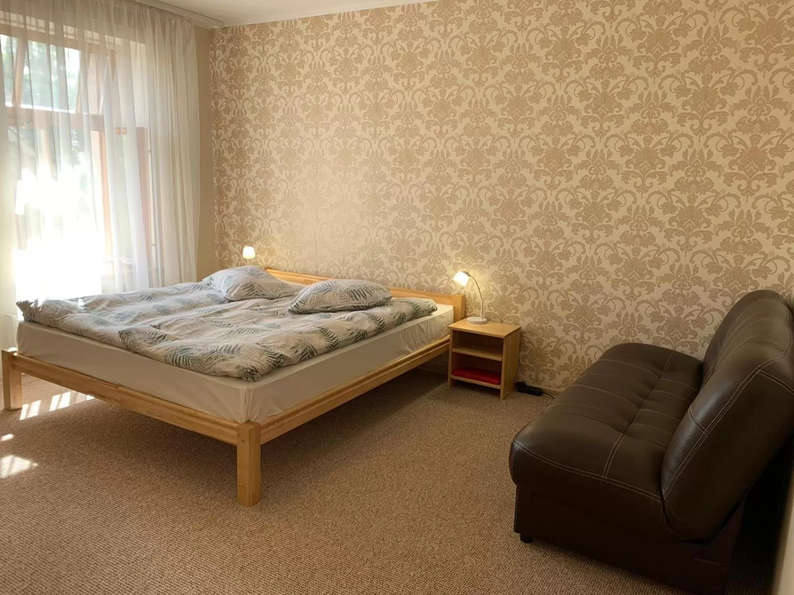 Bed in Hotel Katrina