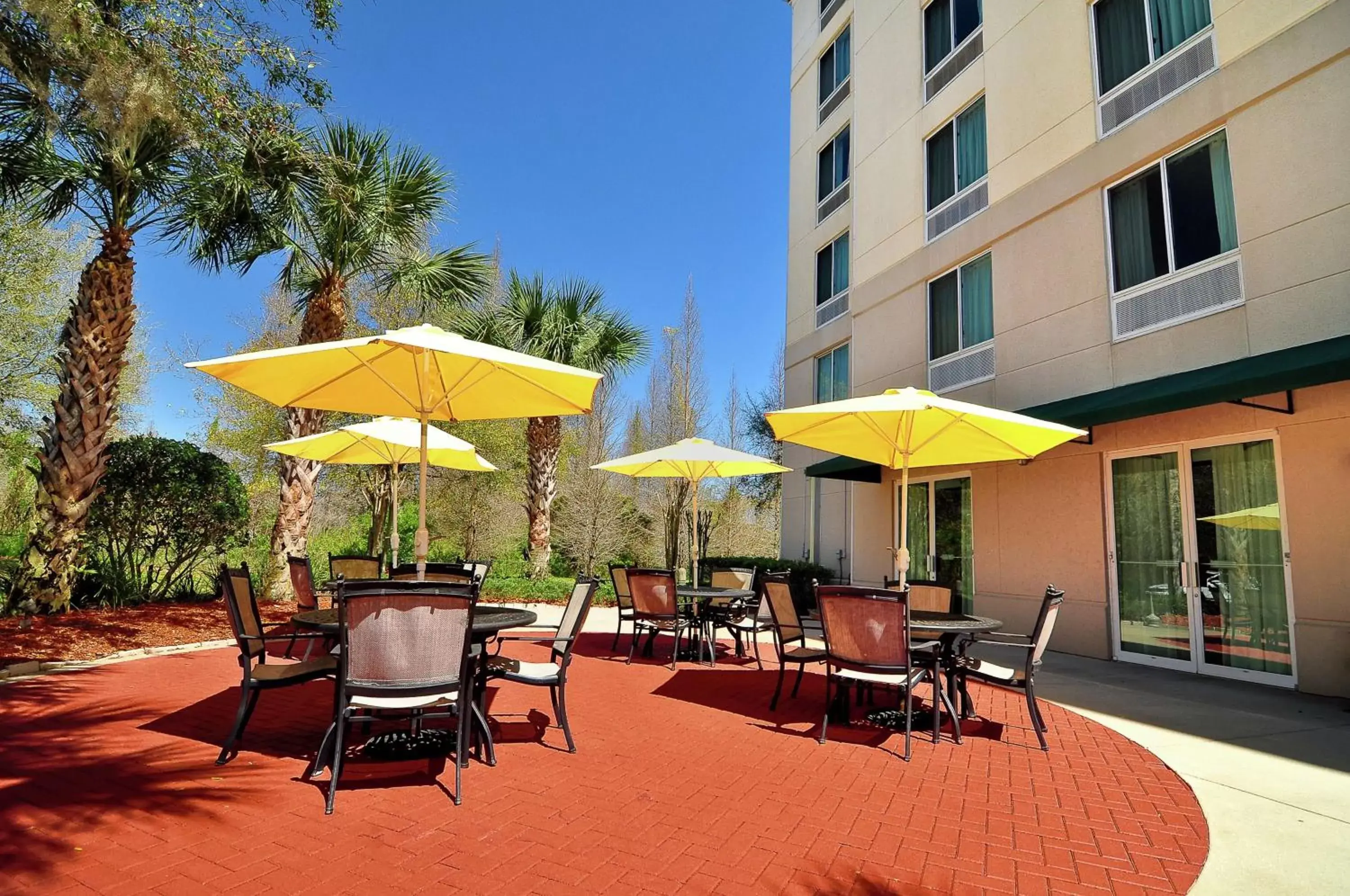 Patio in Hilton Garden Inn Tampa North