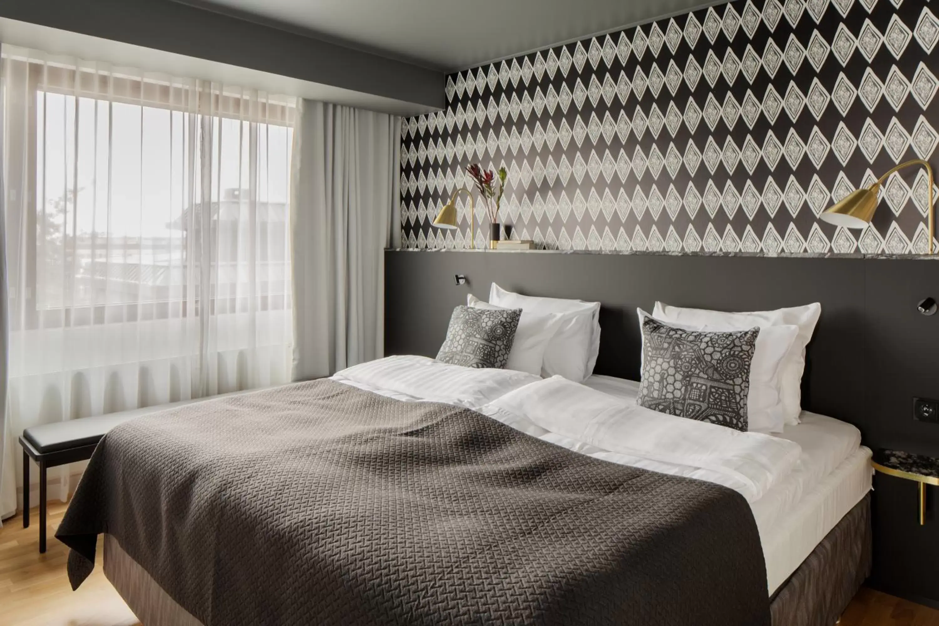 Bed in Original Sokos Hotel Presidentti Helsinki Bed in Original Sokos Hotel Presidentti Helsinki