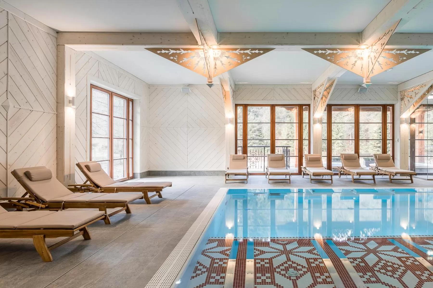 Swimming pool in Aries Hotel & SPA Wisła