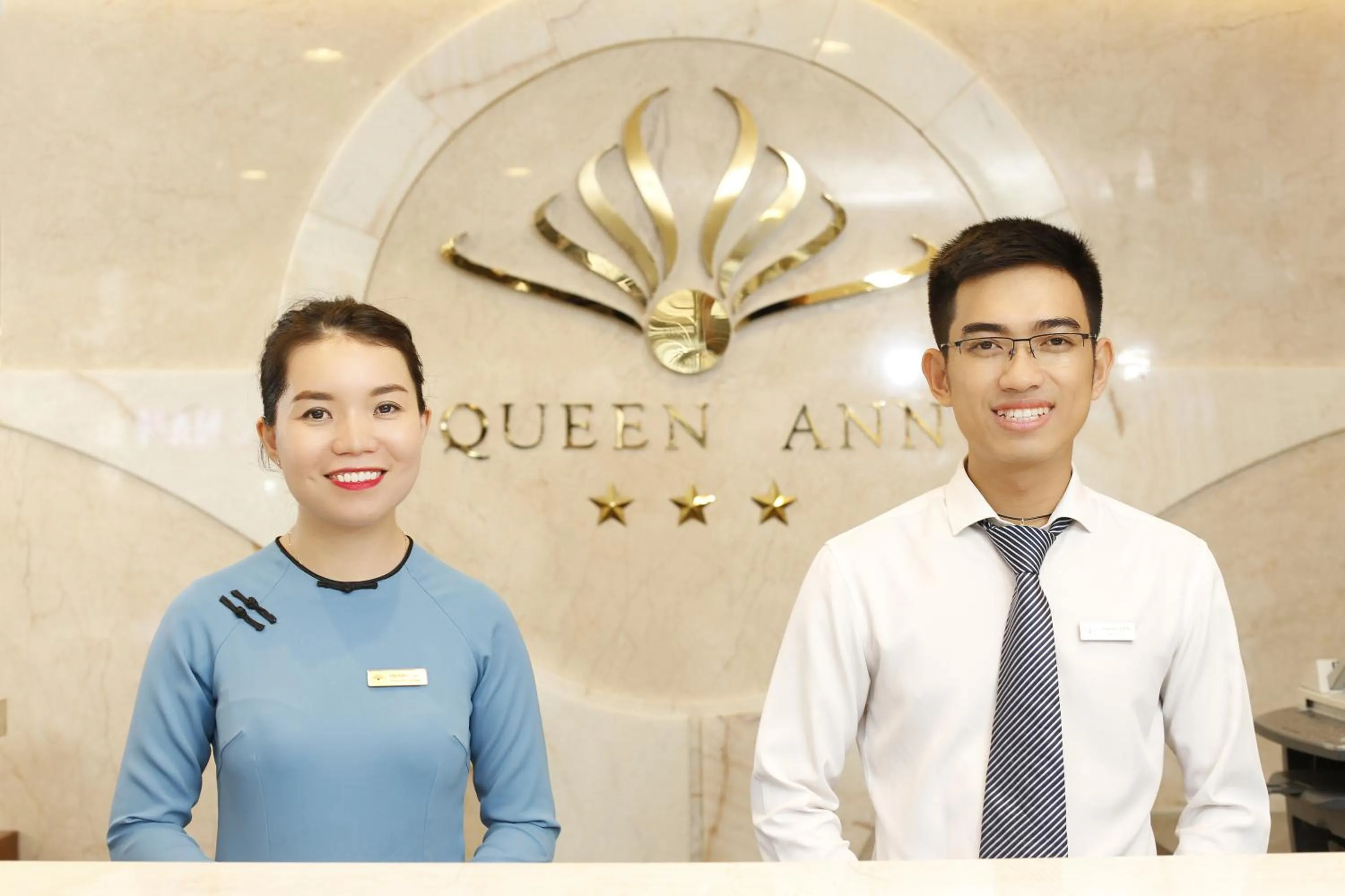 Lobby or reception in Queen Ann Hotel