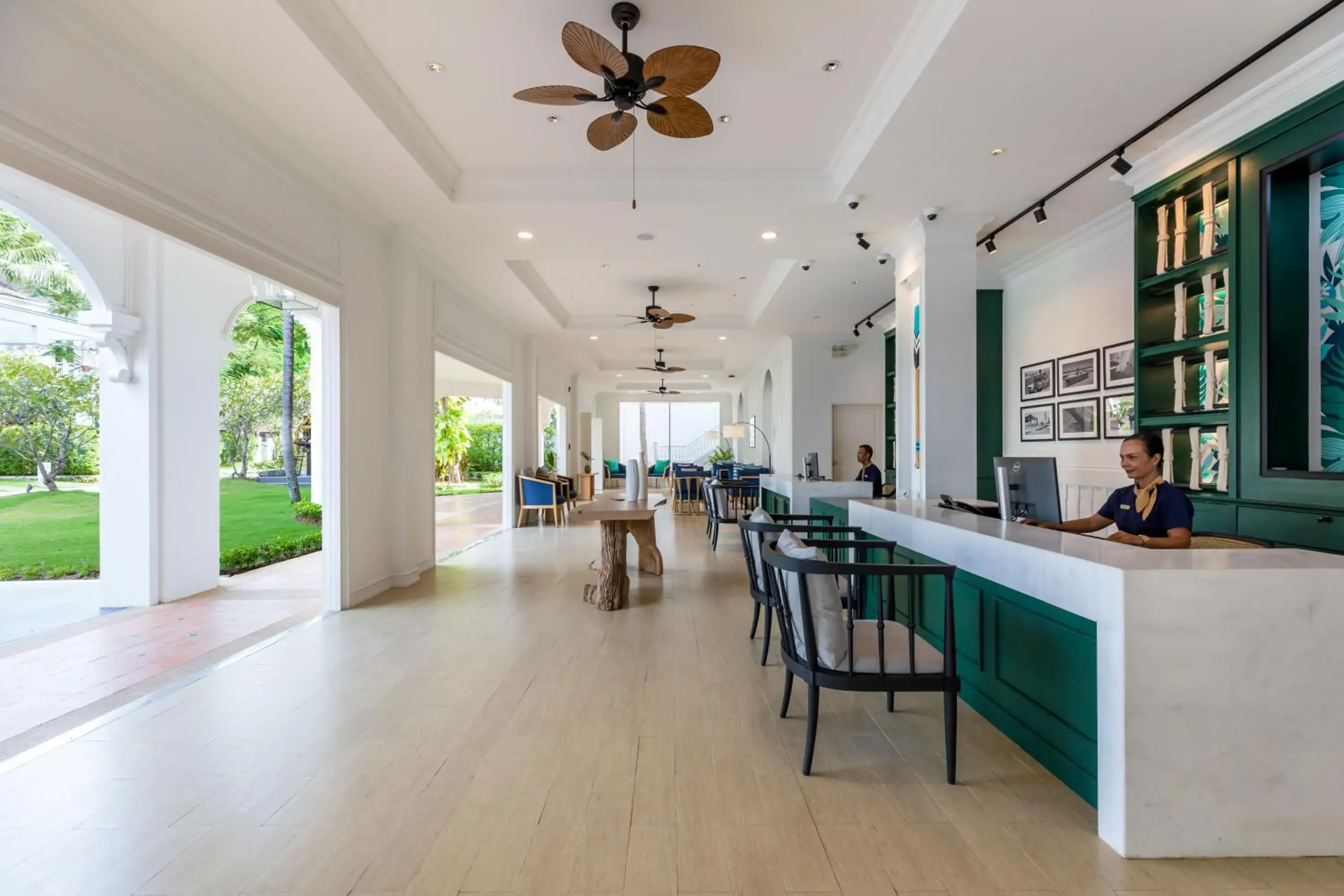 Lobby or reception in OUTRIGGER Koh Samui Beach Resort - SHA Extra Plus Lobby or reception in OUTRIGGER Koh Samui Beach Resort - SHA Extra Plus