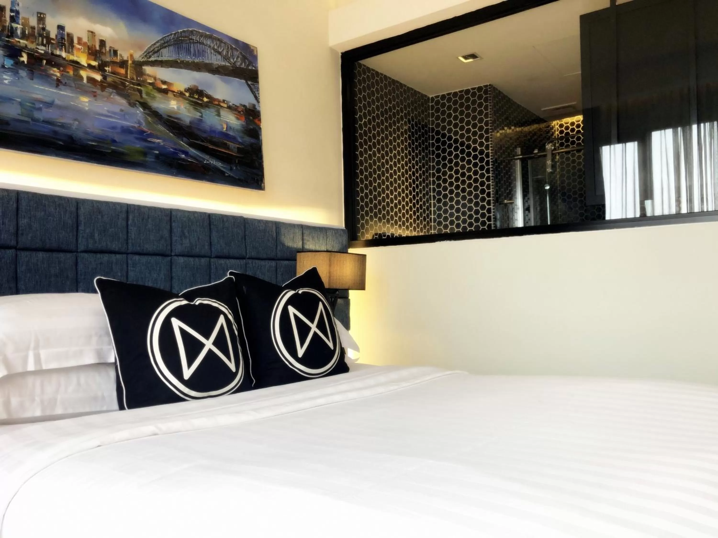 Photo of the whole room, Bed in M Roof Hotel & Residences