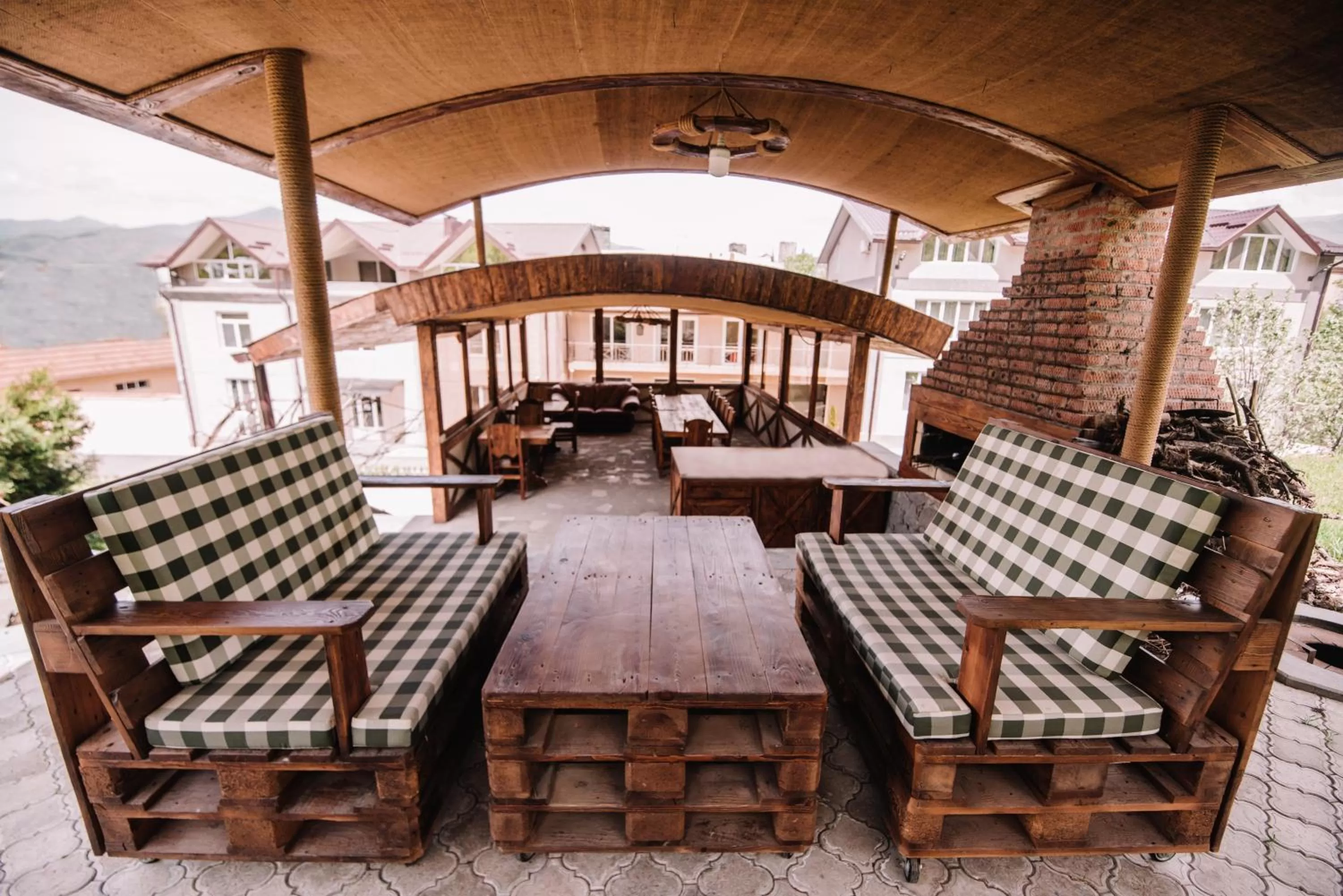 Patio in Laguna Hotel