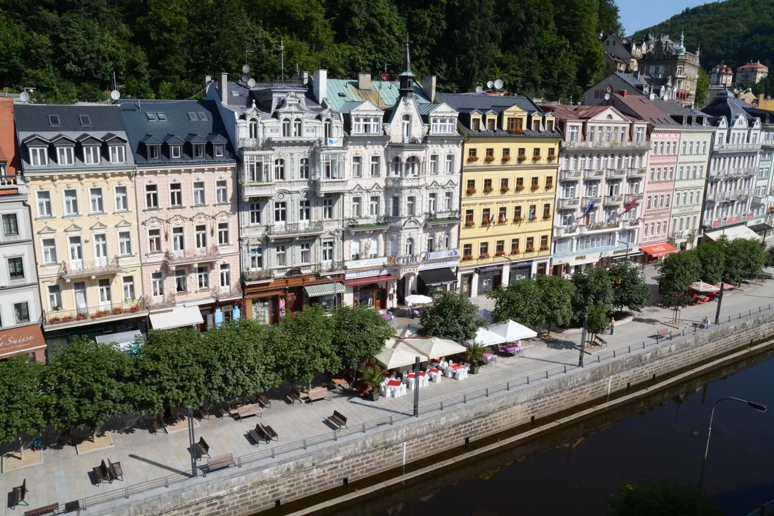 Area and facilities in Hotel Palacky