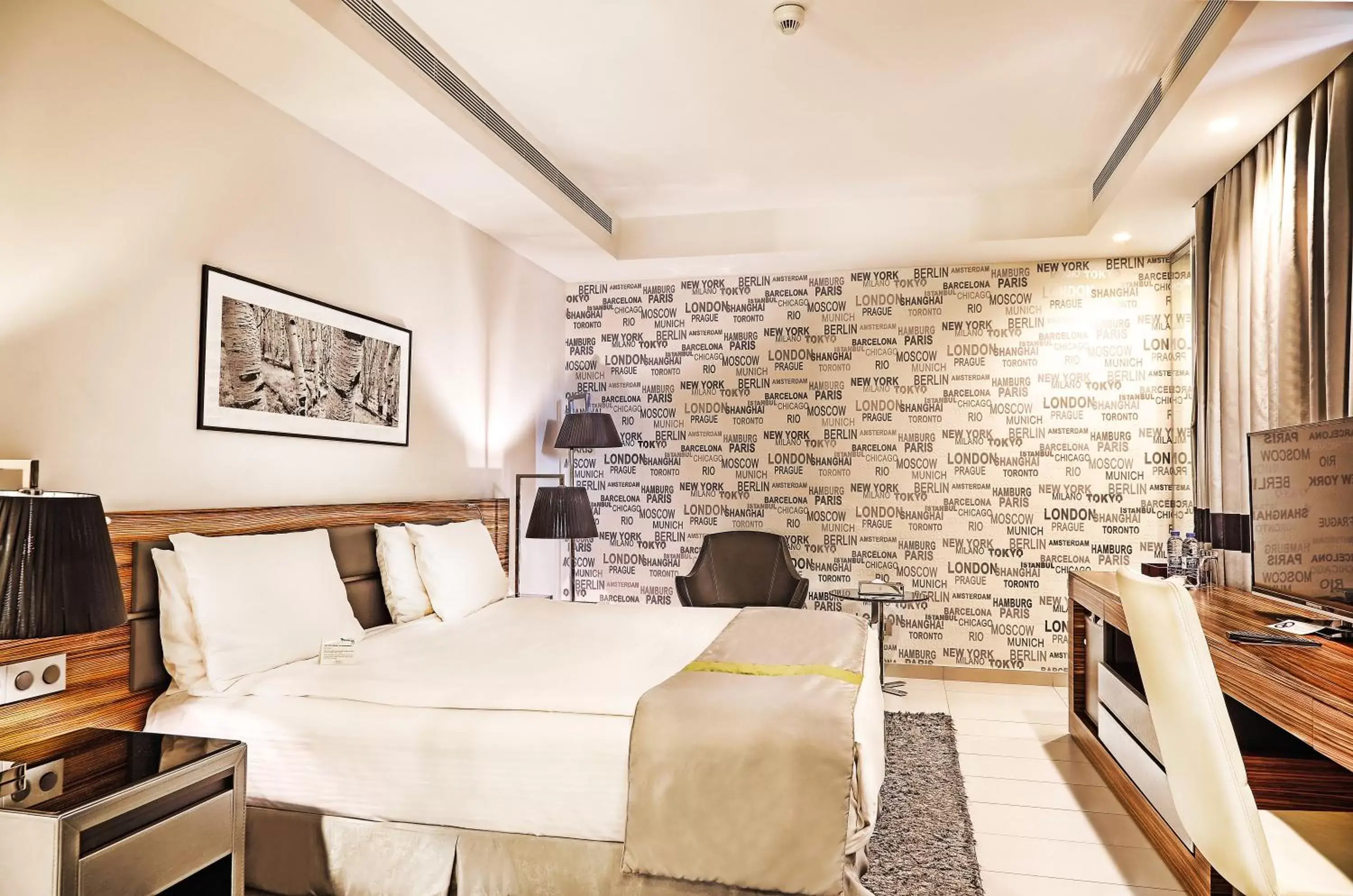 Bedroom in Warwick Stone 55 Hotel Beirut