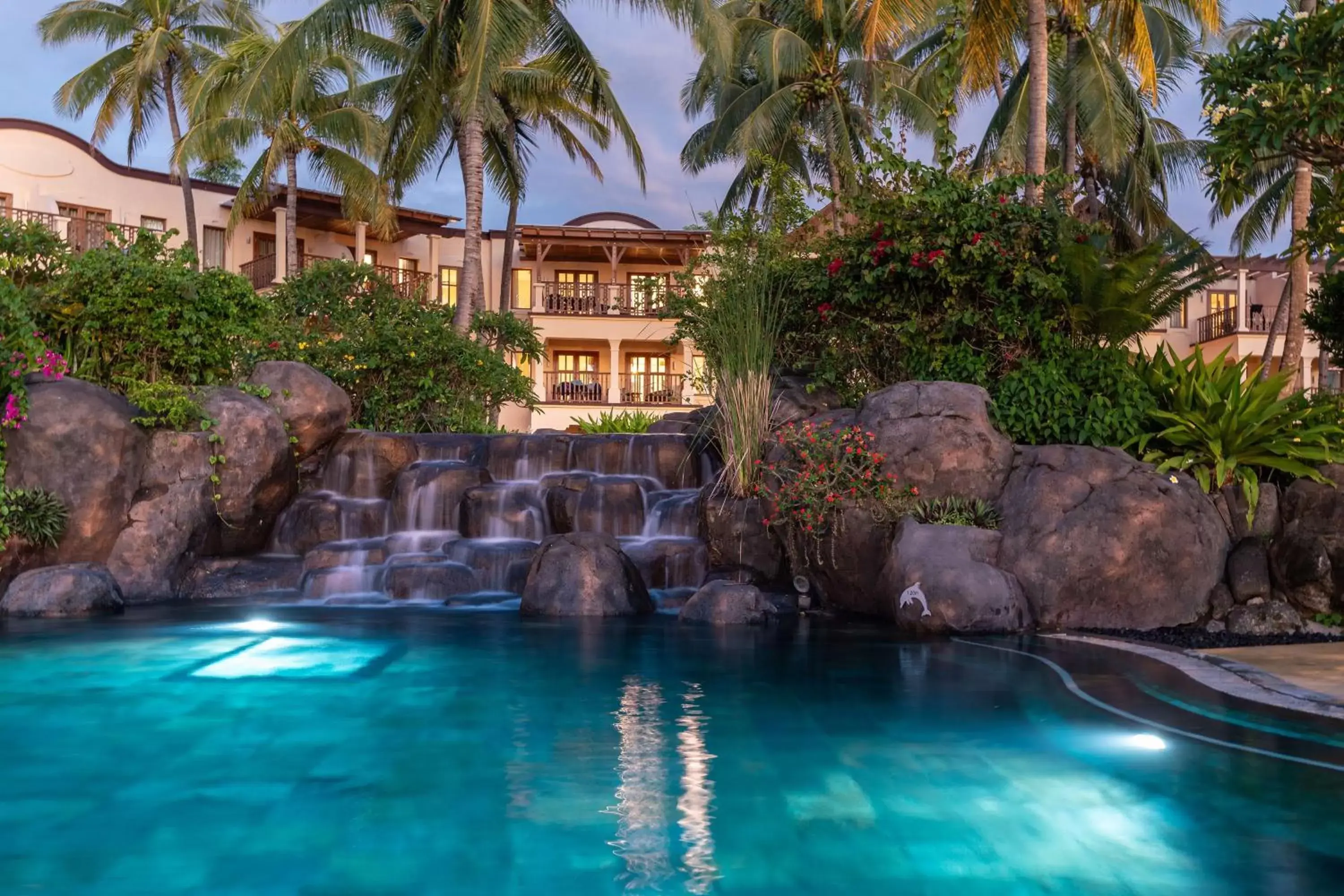 Pool view, Swimming Pool in Hilton Mauritius Resort & Spa