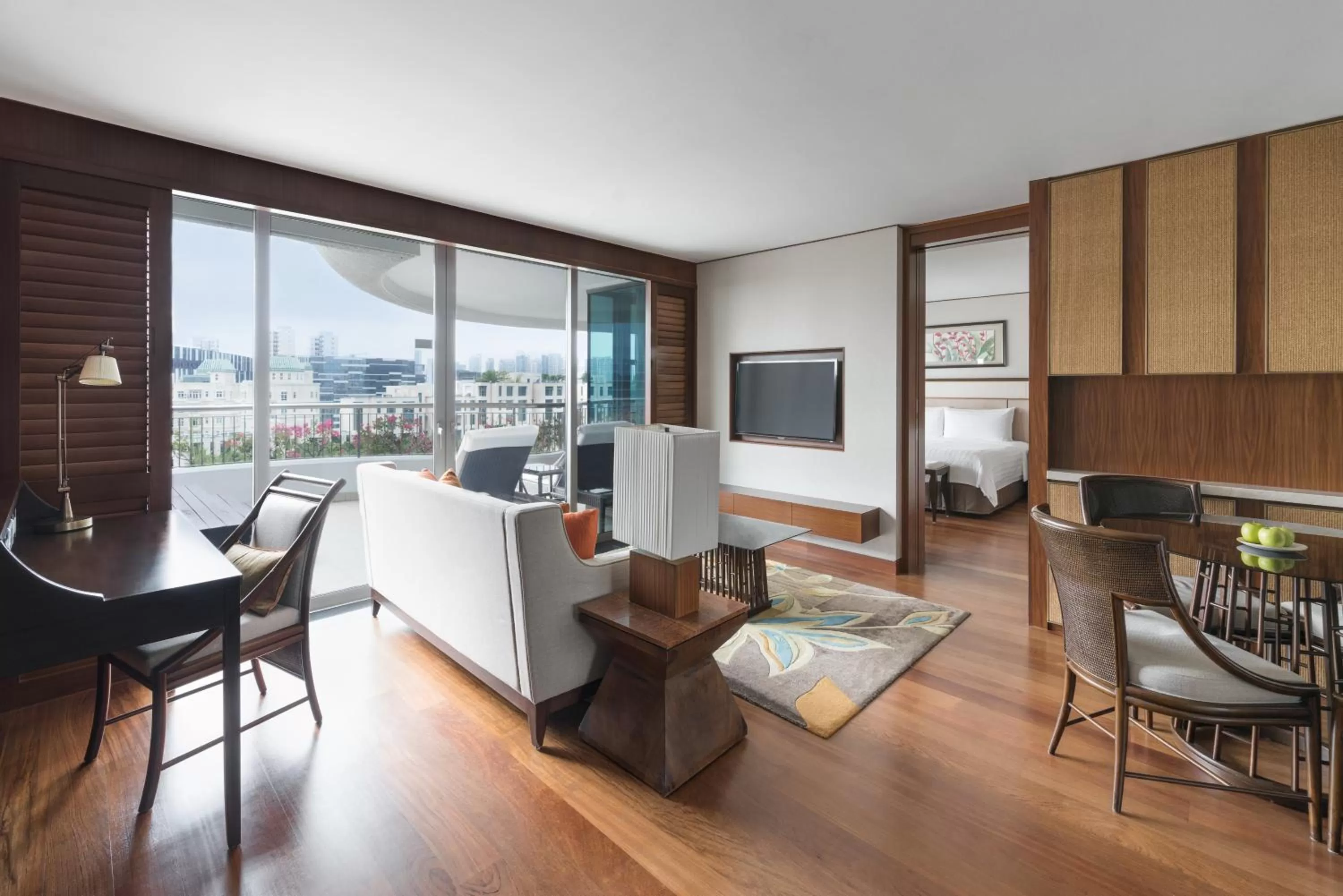 Living room in Shangri-La Singapore