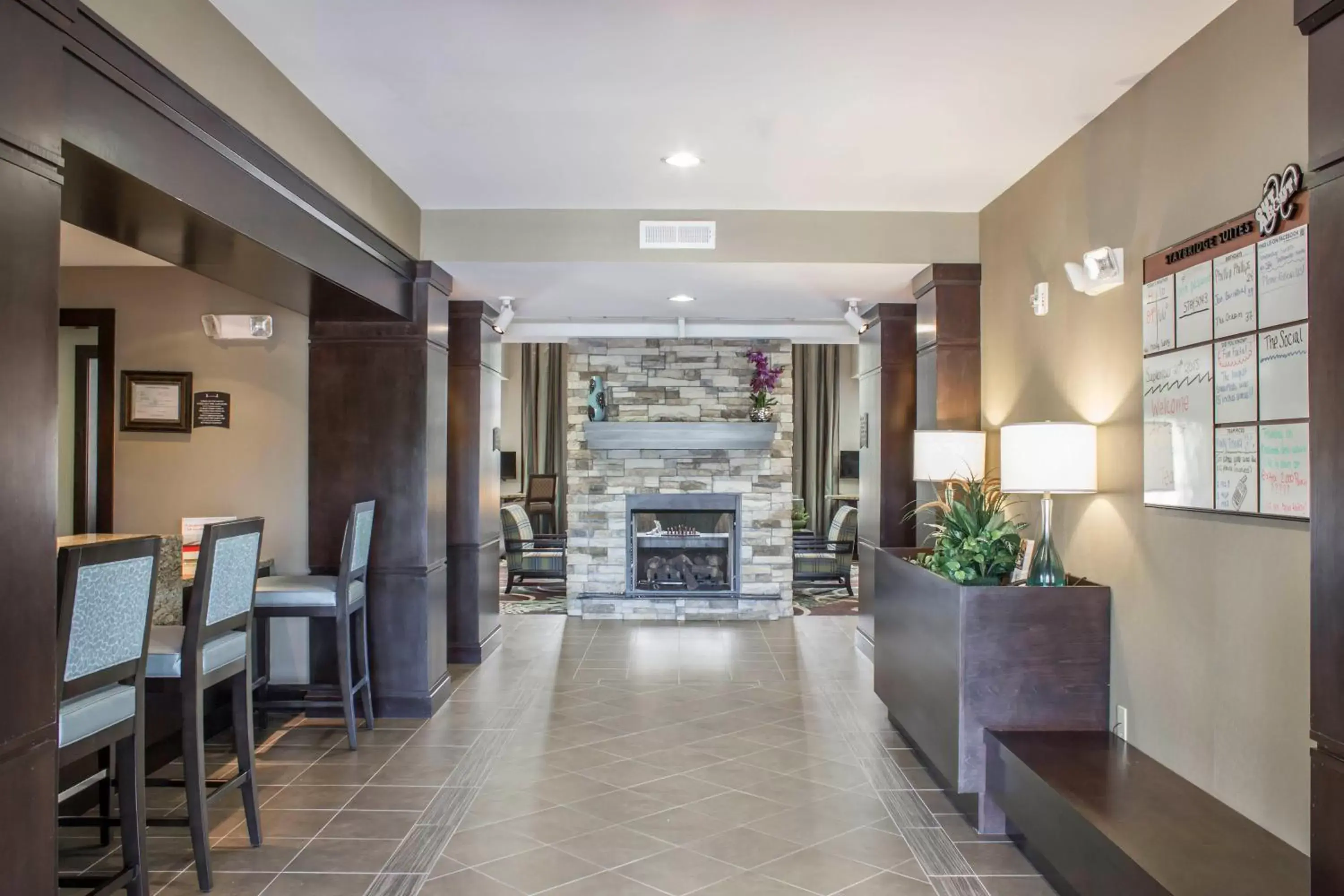 Lobby or reception in Staybridge Suites North Jacksonville, an IHG Hotel
