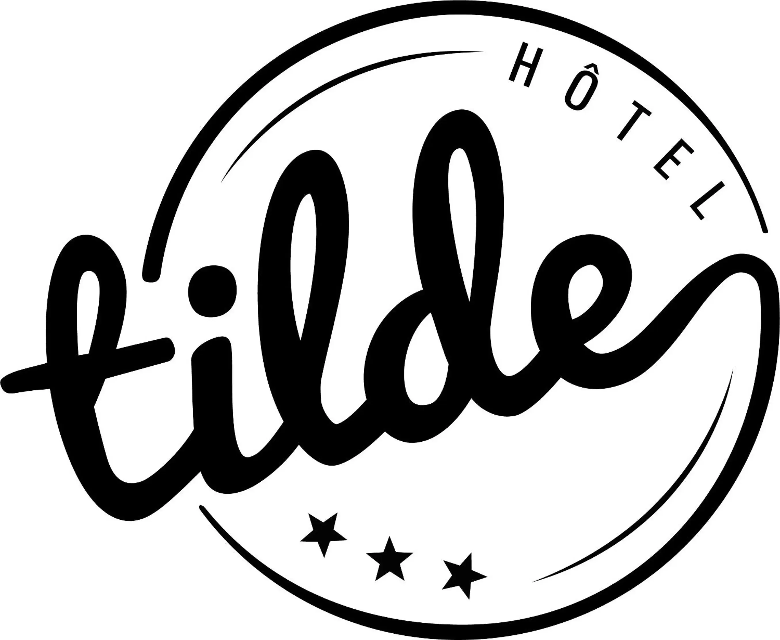 Property logo or sign in Hôtel Tilde