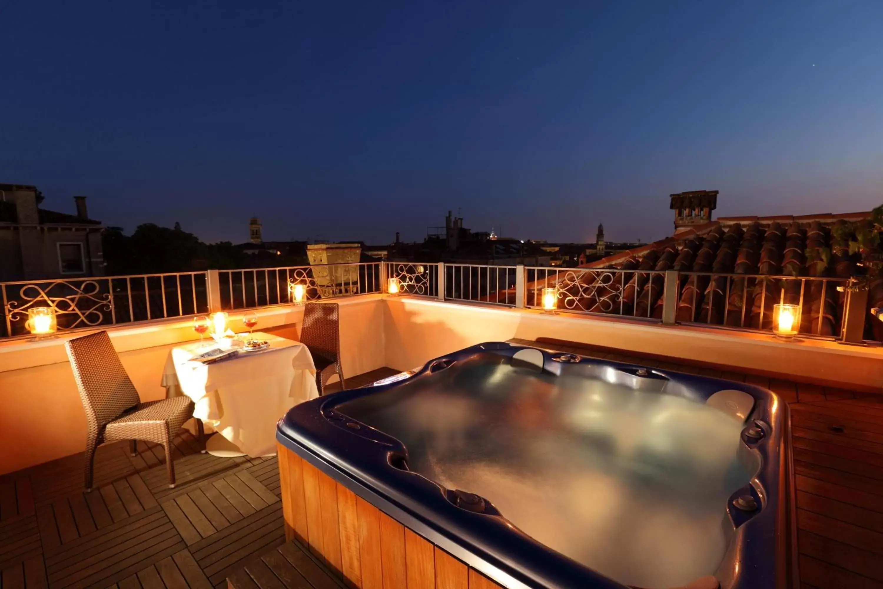 Balcony/Terrace in Hotel Palazzo Stern