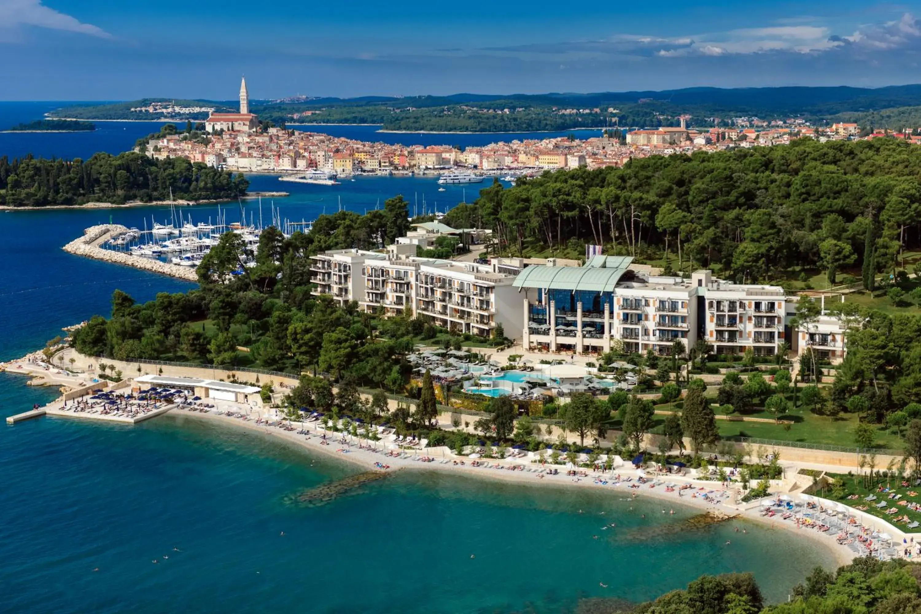 Property building, Bird's-eye View in Hotel Monte Mulini