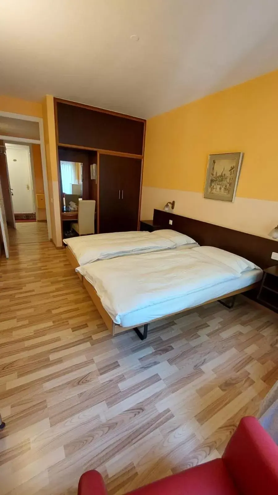 Bed in Hotel Nassa Garni